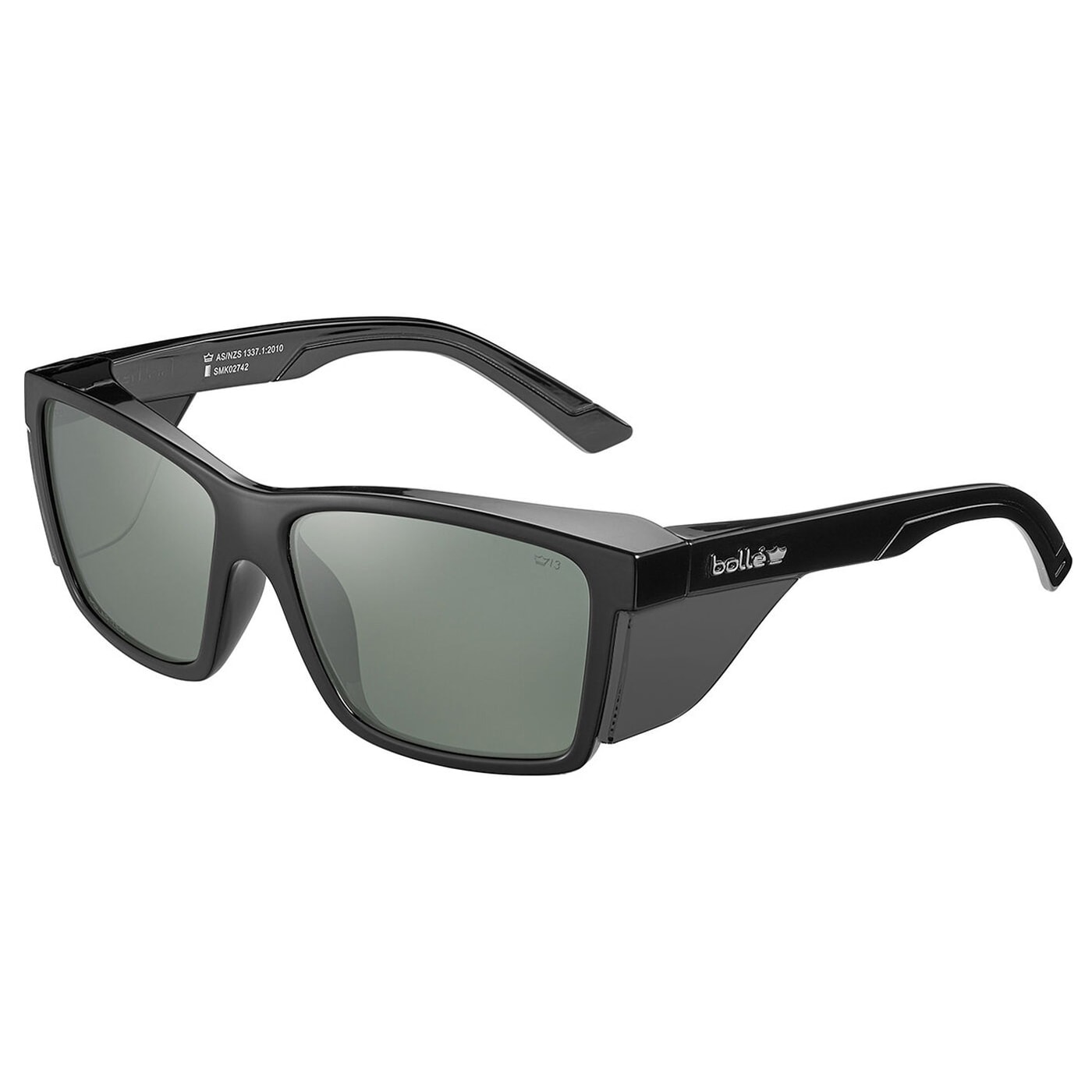 Bolle - STKS 420 Brille - Transculent Black/Smoke Polarized