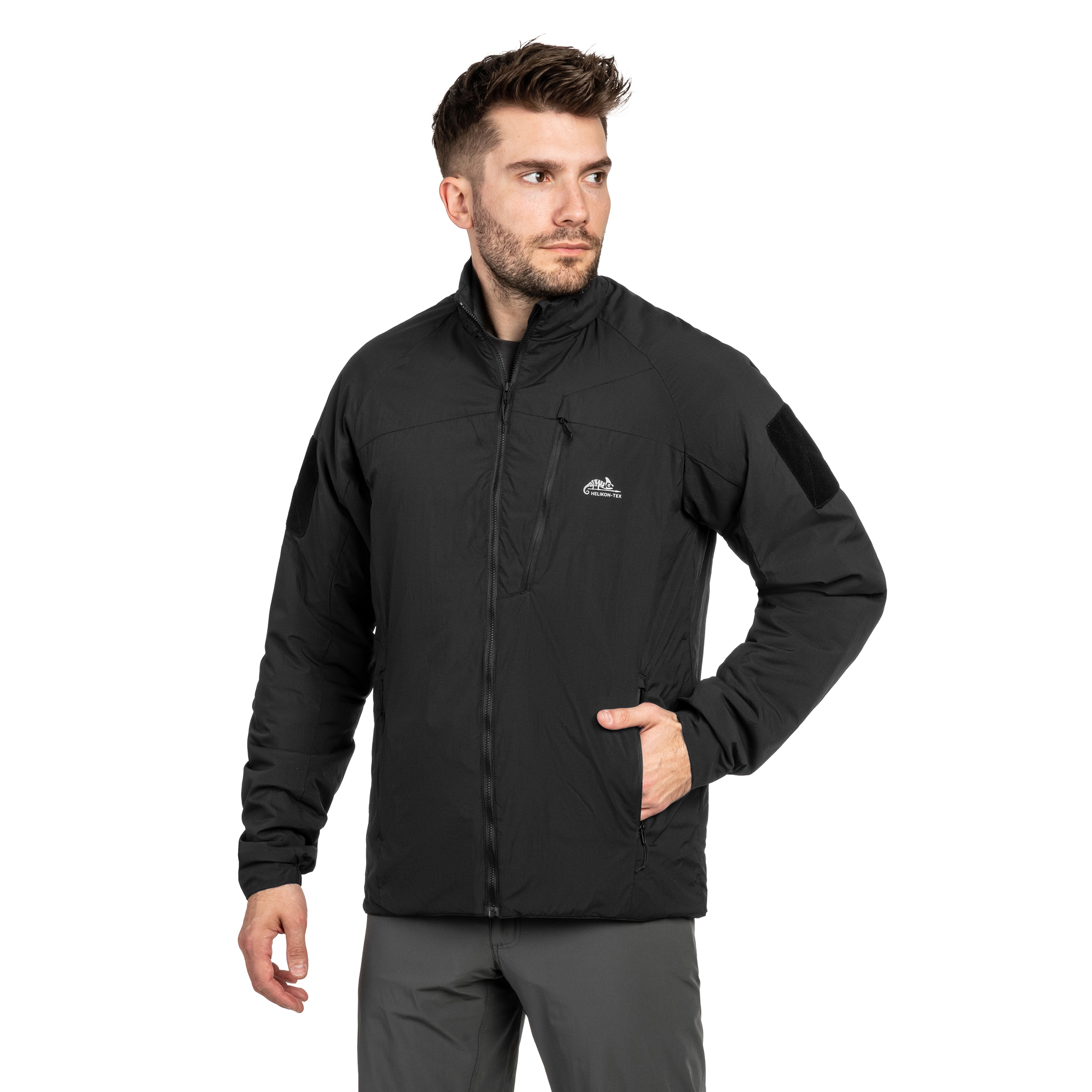 Helikon-Tex - Wolfhound Lite Full-Zip Jacke - Black
