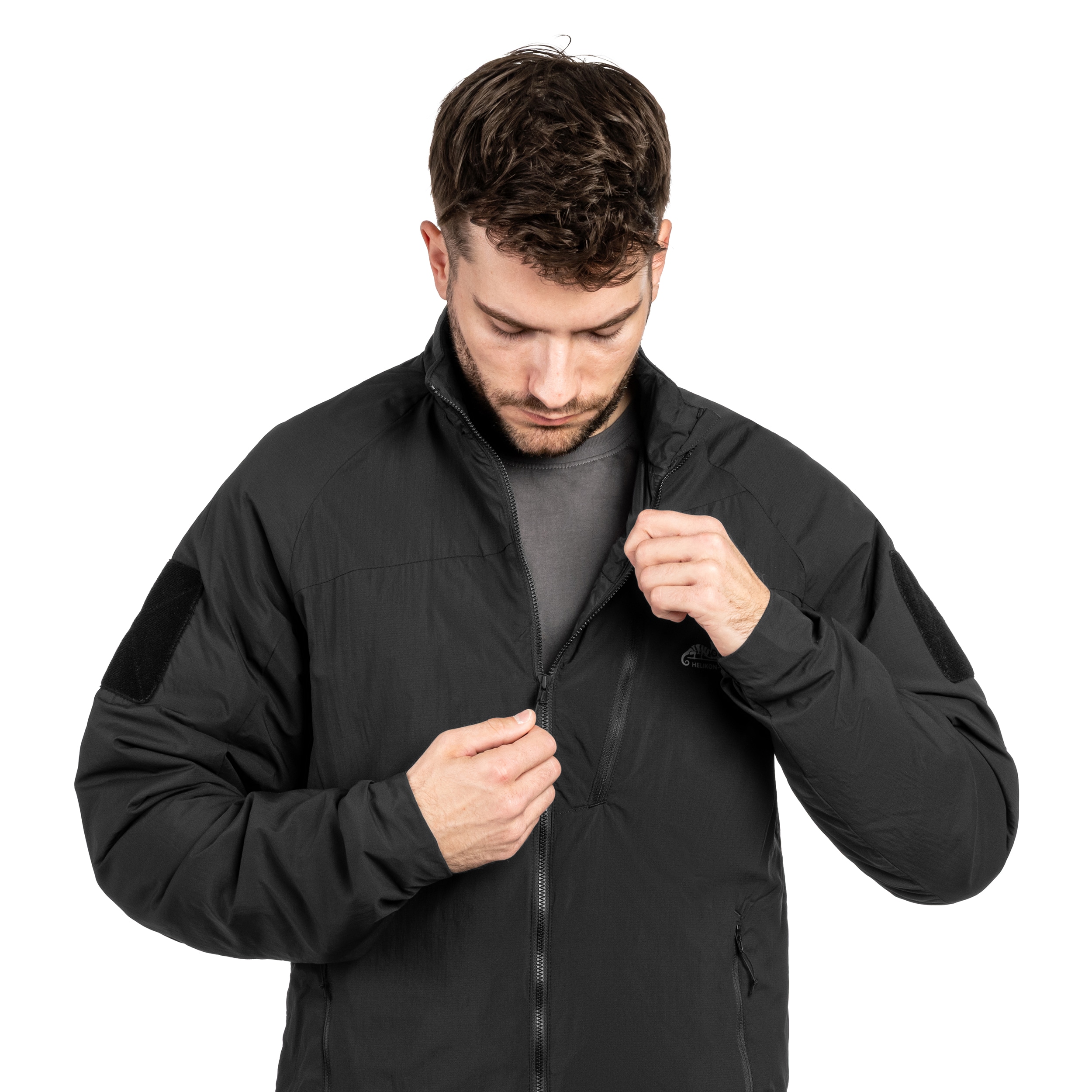 Helikon-Tex - Wolfhound Lite Full-Zip Jacke - Black