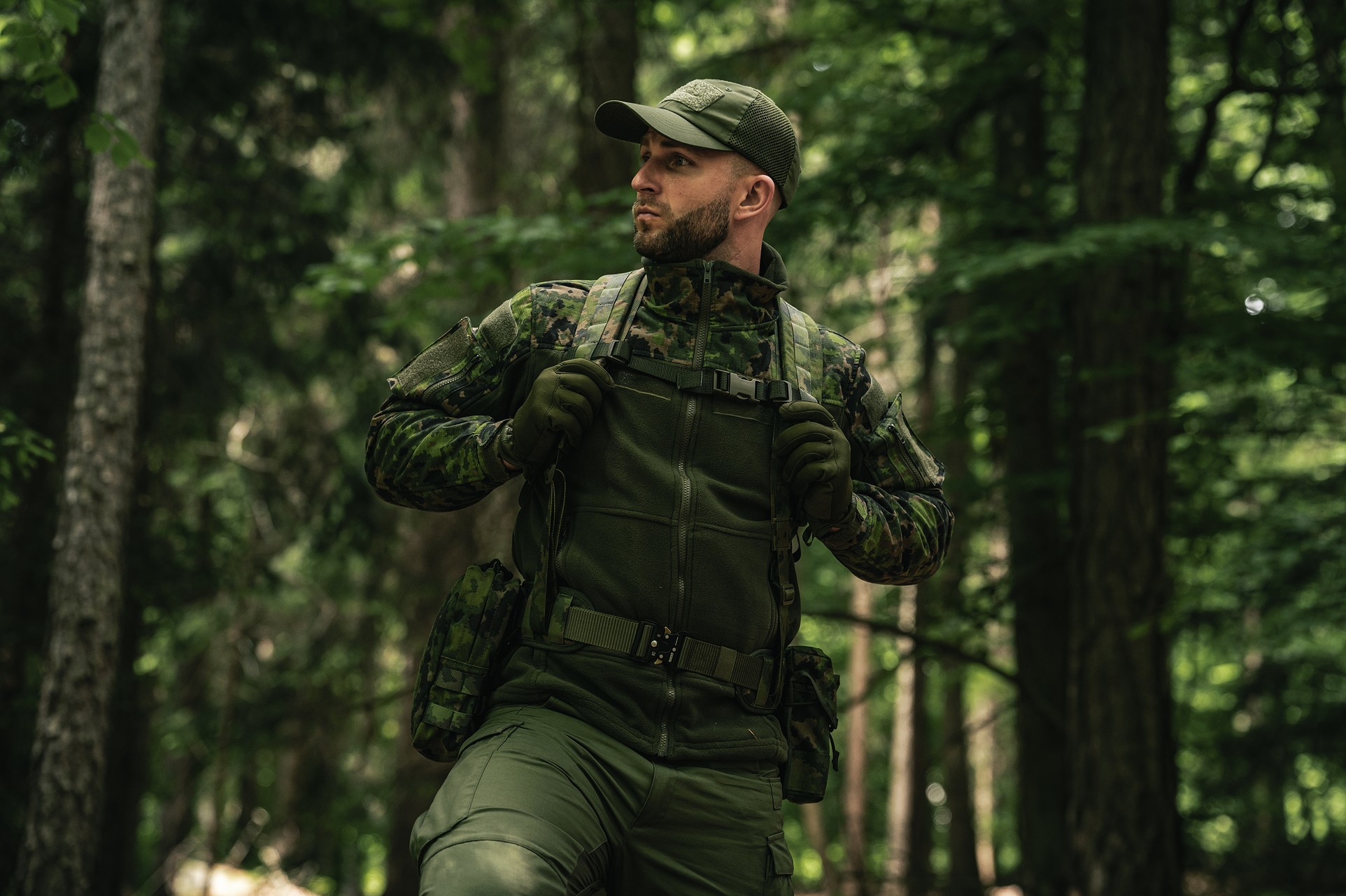 Savotta - Valjas Slim Belt Pad - Gürtelpolster - M05 Finnish Woodland Camo