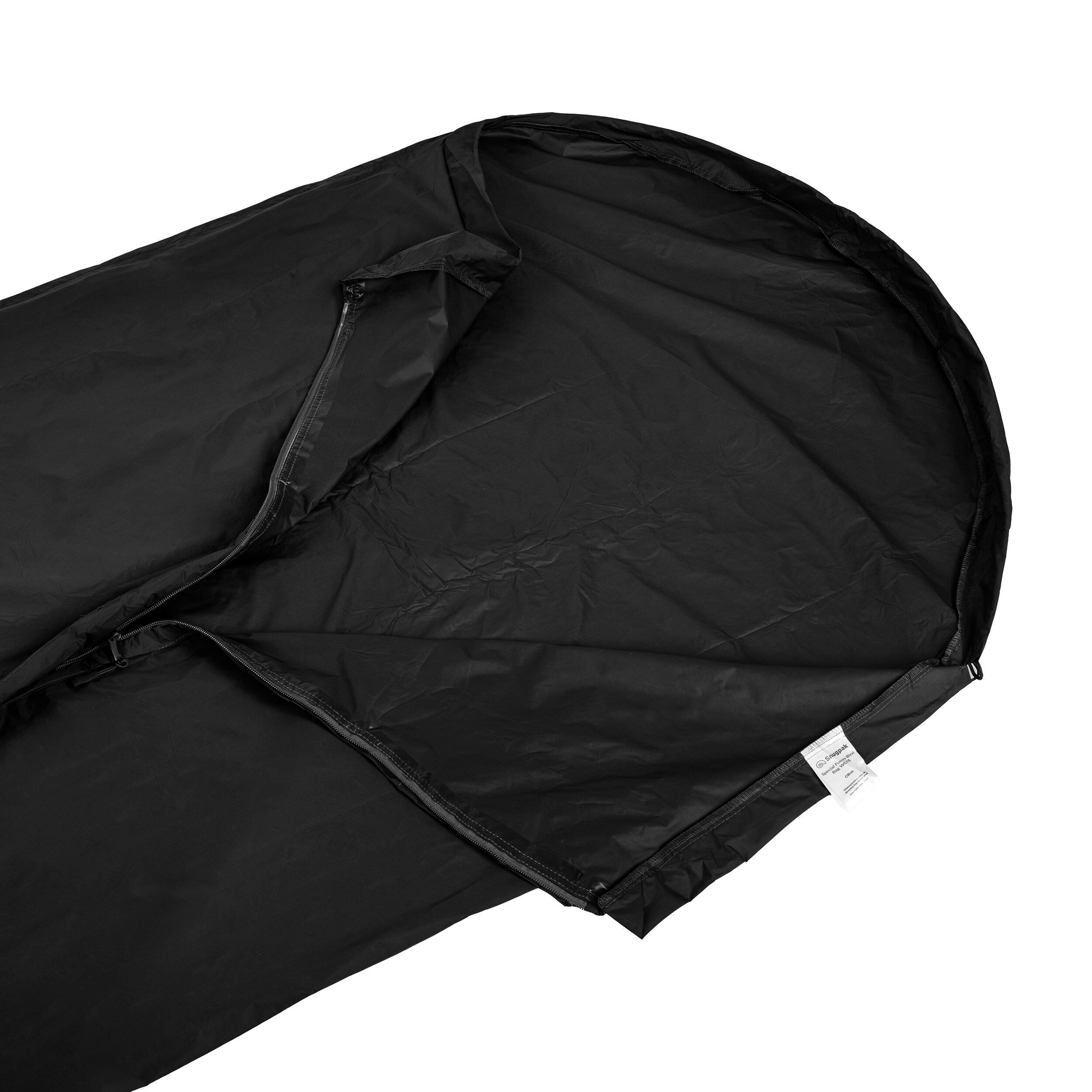 Snugpak - Special Forces Centre Zip Bivvi Schlafsacküberzug - Black