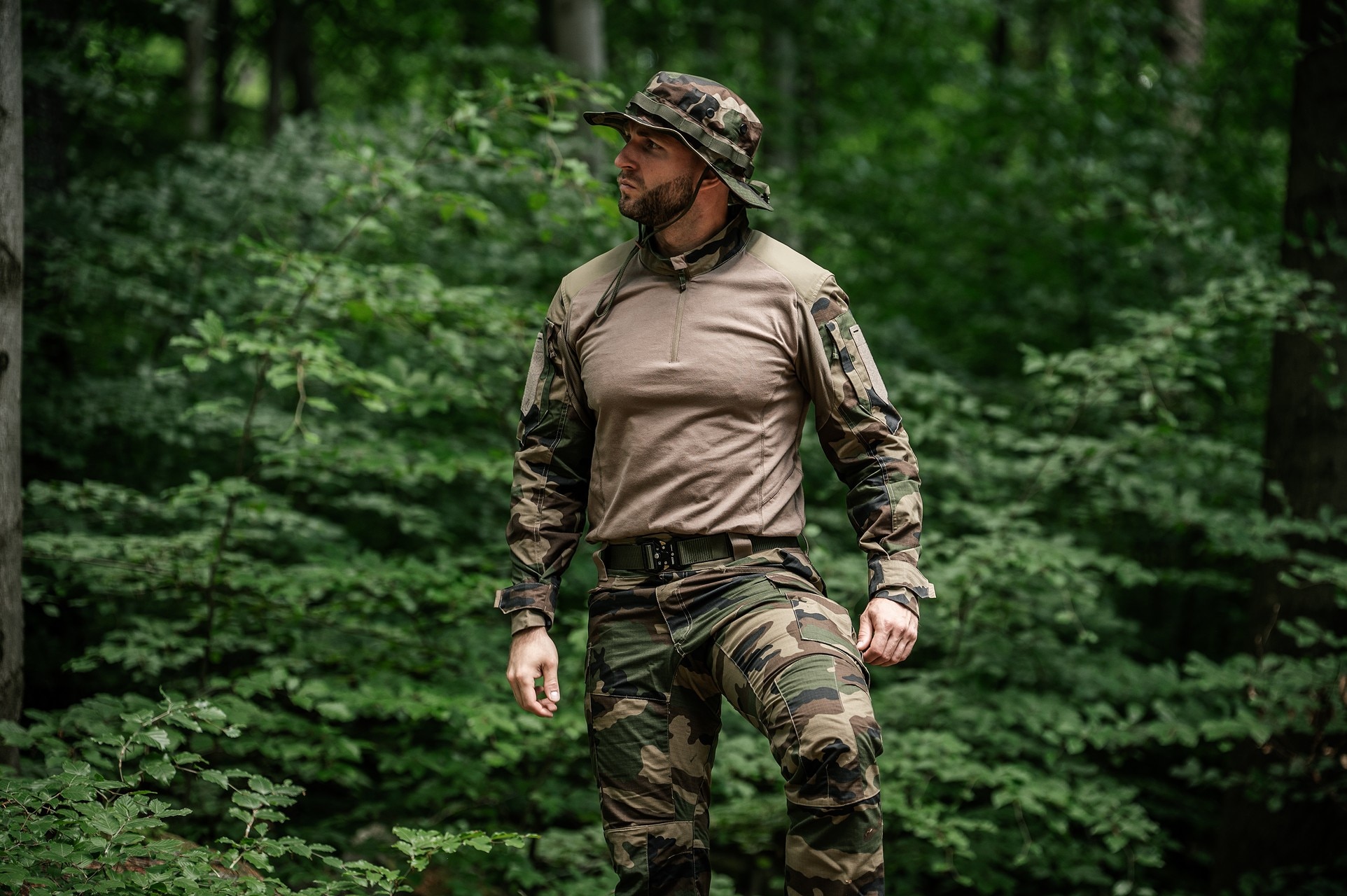 A10 Equipment - Ubas V2 Fighter Combat Shirt - Sweatshirt - CCE Camo