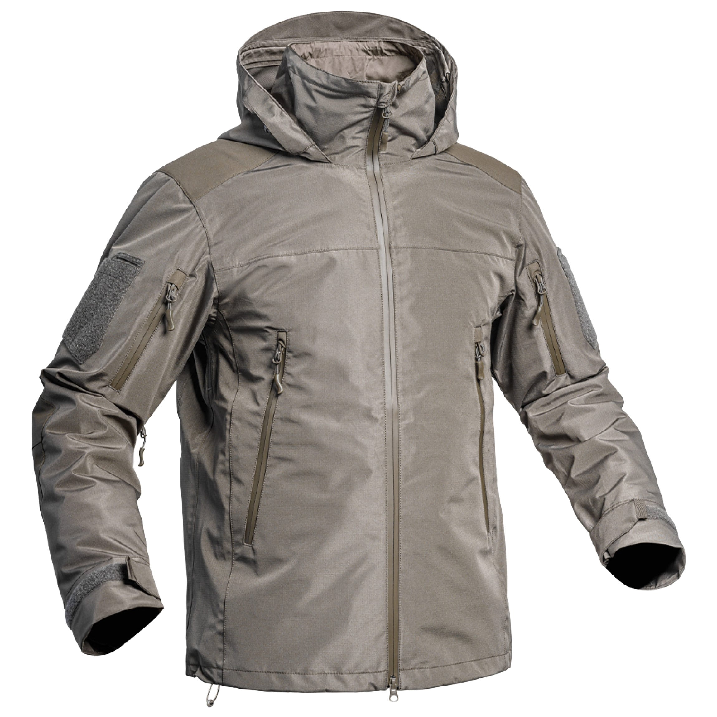 A10 Equipment - Fighter Hardshell Parka Jacket - Jacke - Olive Green