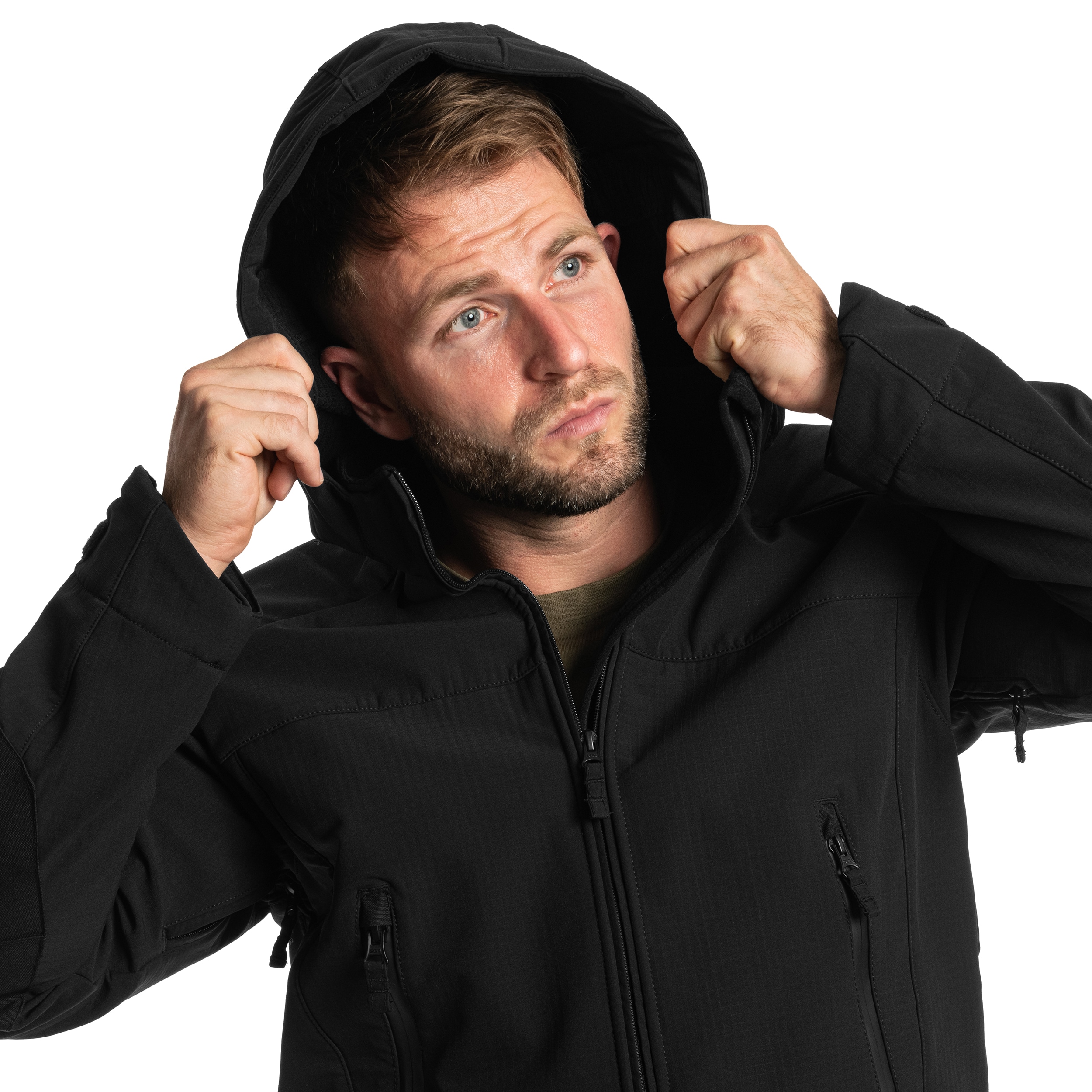 A10 Equipment - Softshell V2 Fighter Jacke - Black