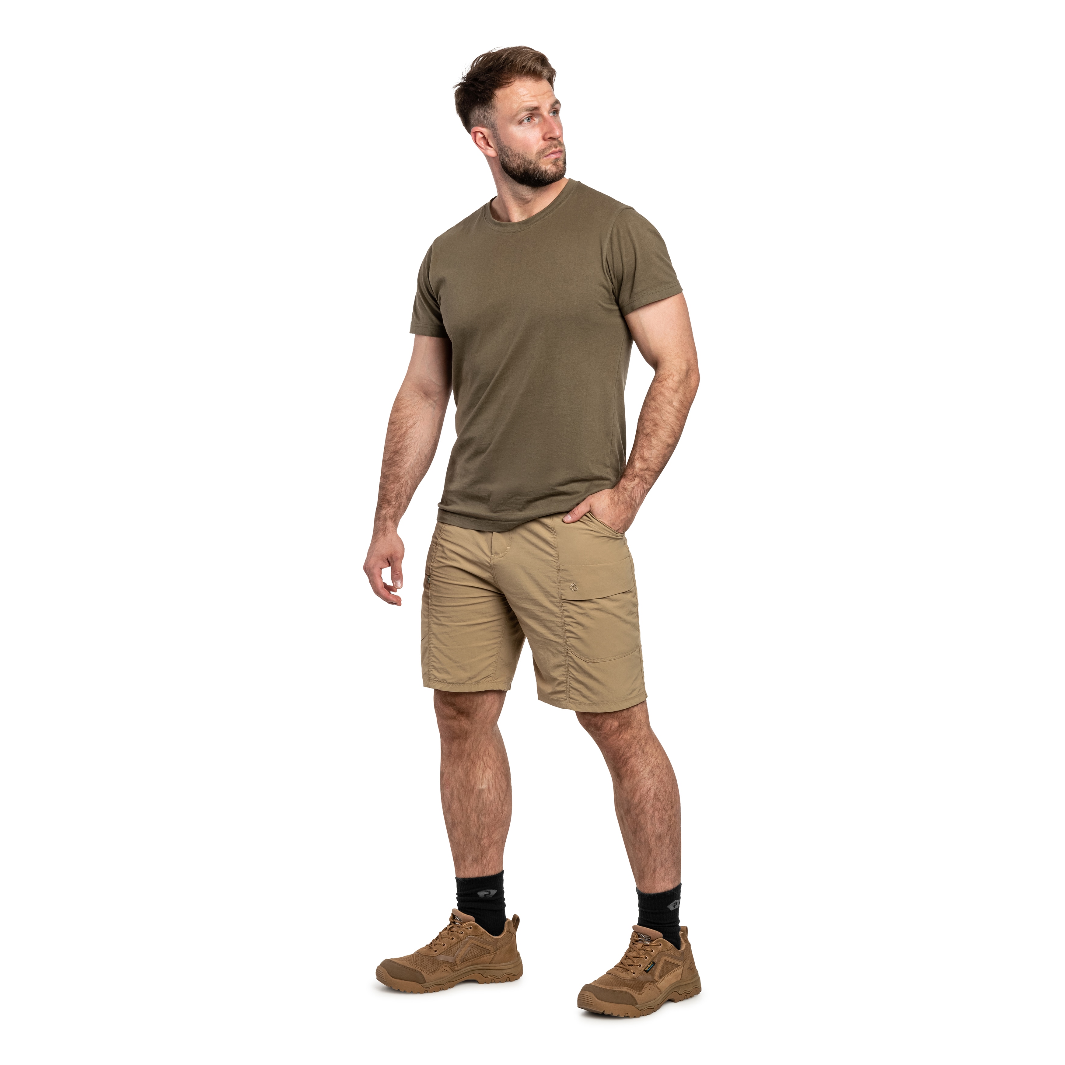 Craghoppers - NosiLife Kadin Cargo Shorts - Earthenware