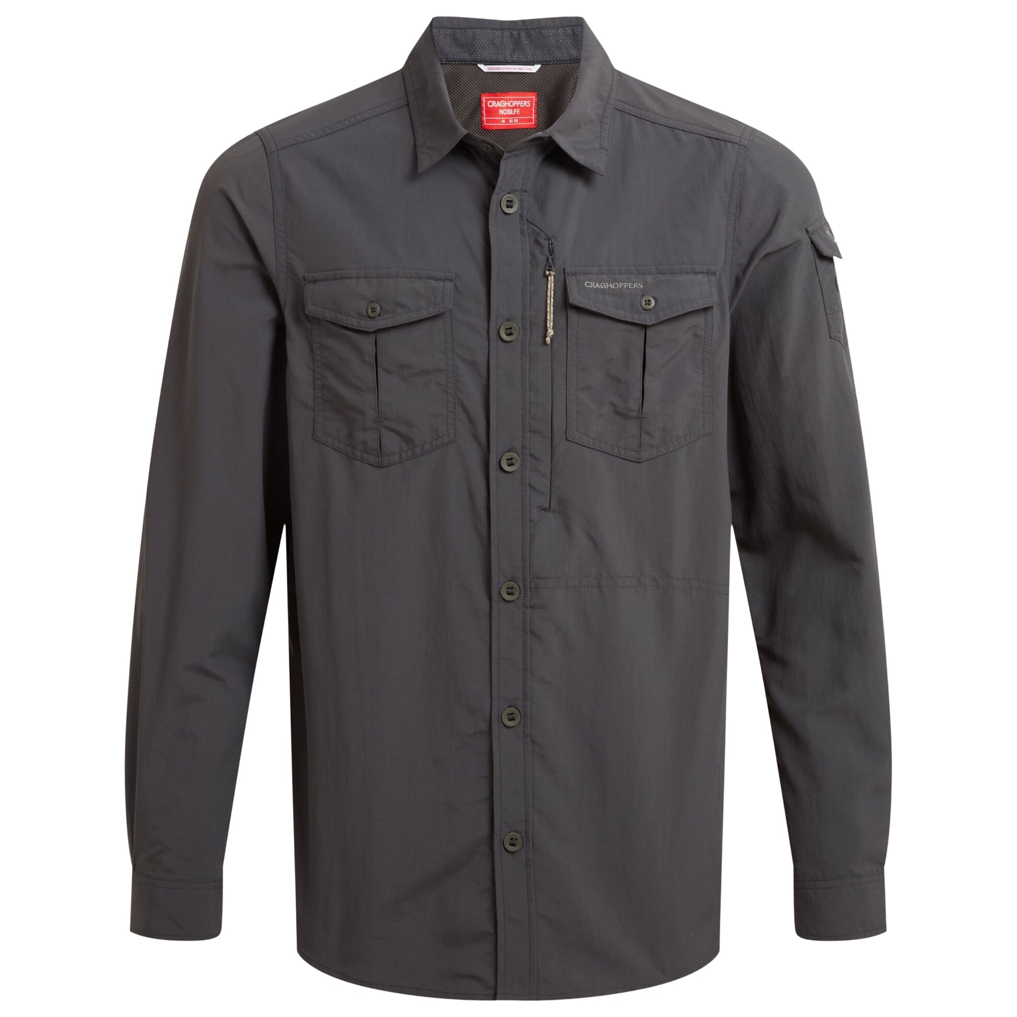 Craghoppers - NosiLife Adventure III Hemd - Black Pepper