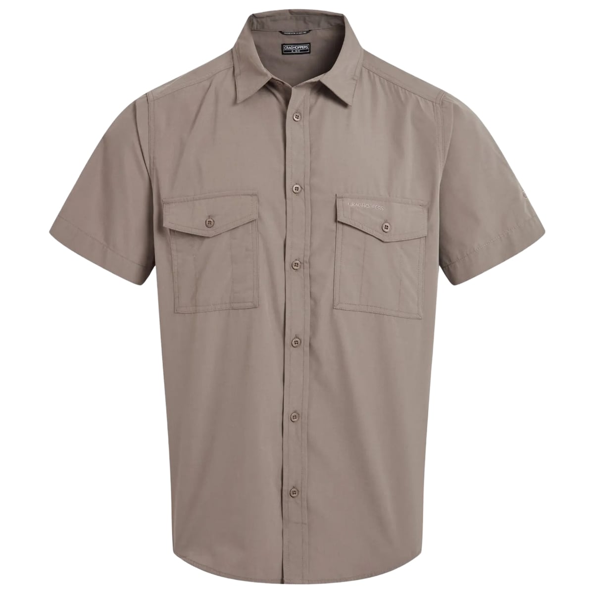 Craghoppers - Kiwi II Short Sleeved Hemd - Pebble