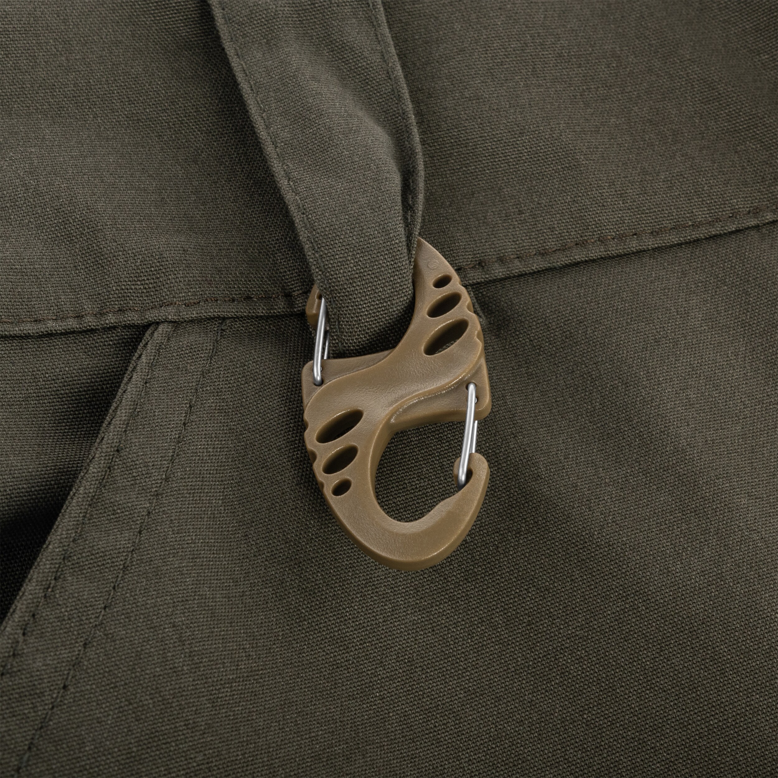 Brytzky Tactical - GripLock 3 Coyote Karabinerhaken - 5 Stk.