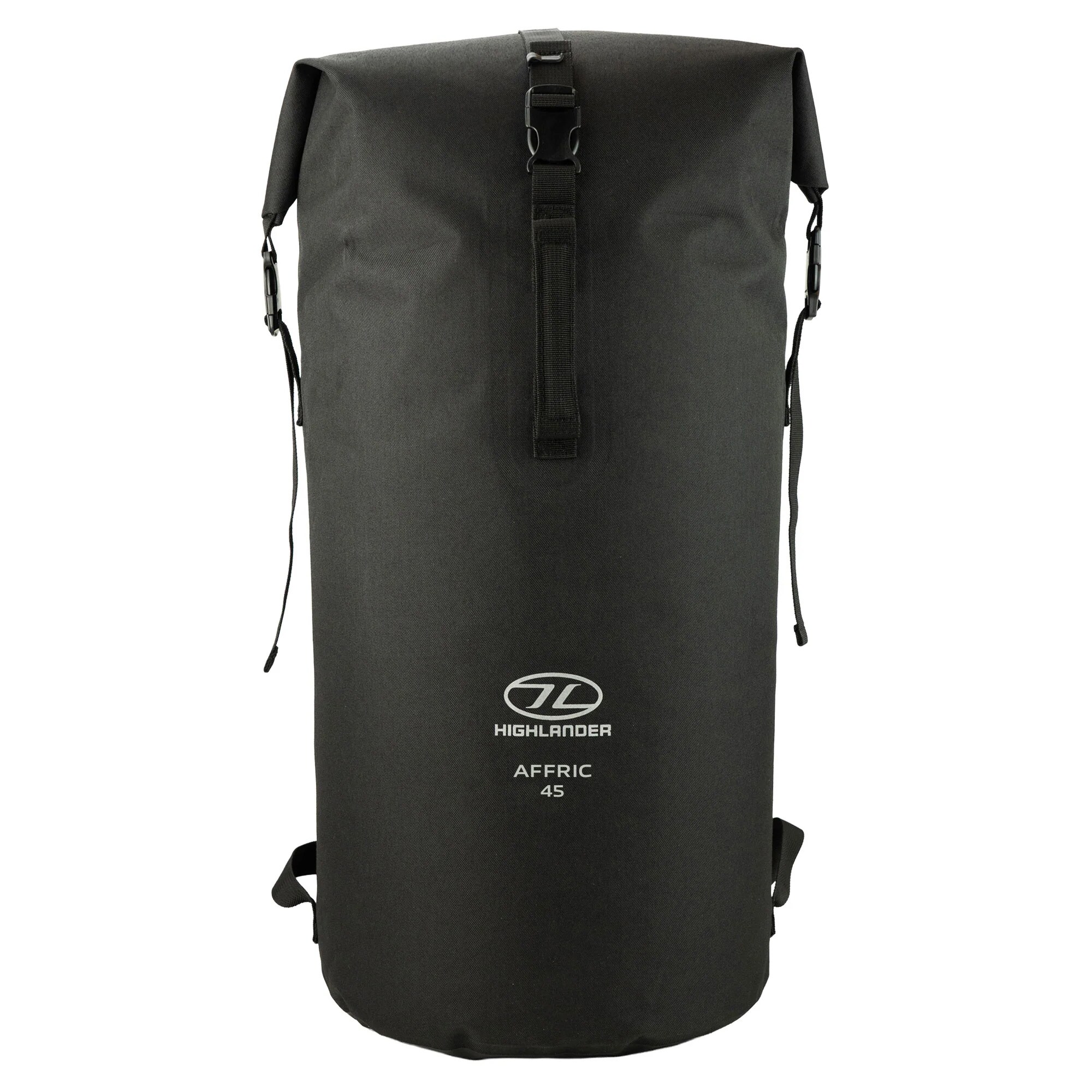Highlander - Outdoor Affric wasserdichter Rucksack 45 l - Black