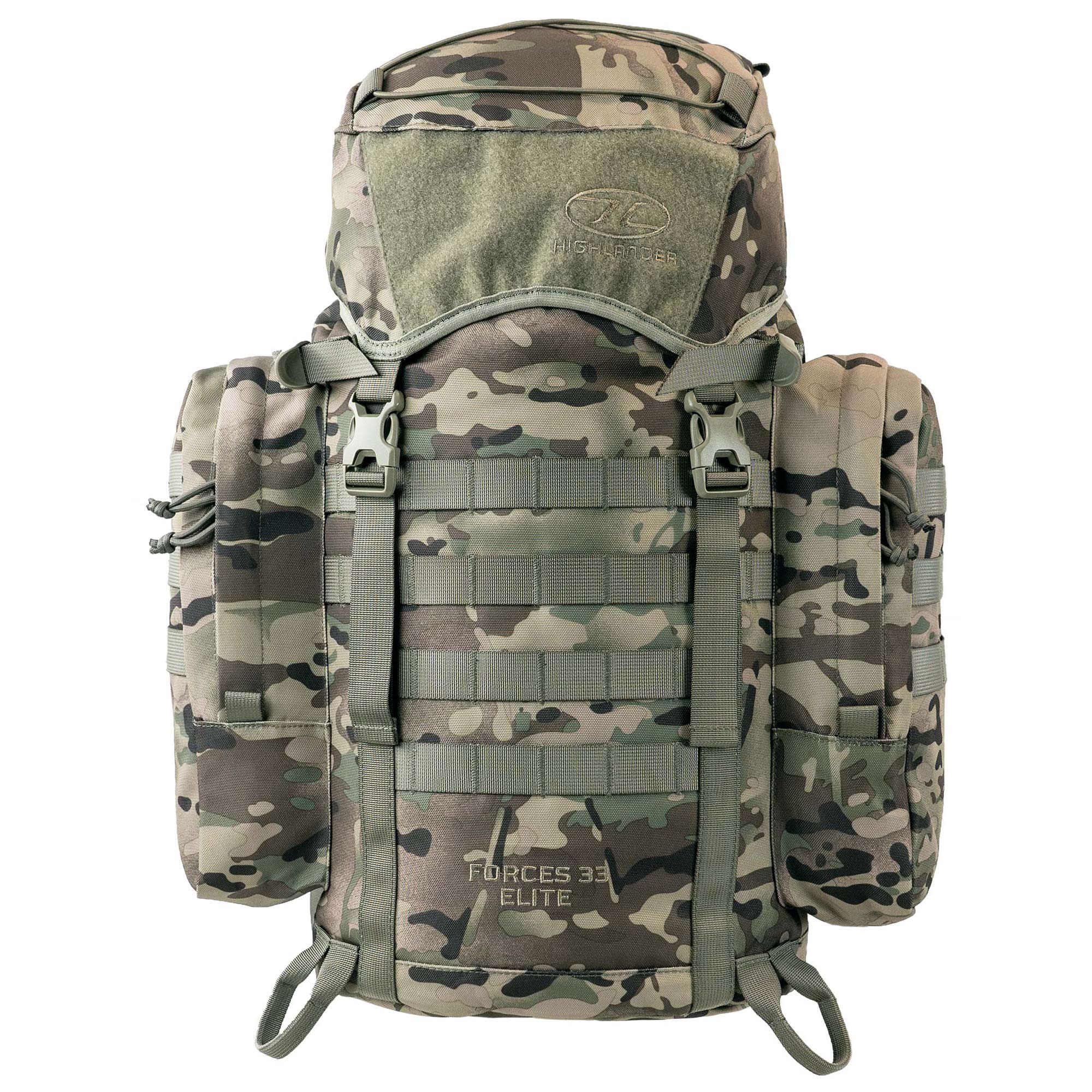 Highlander - Forces Elite Pack Rucksack 33 l - Arid MC Camo
