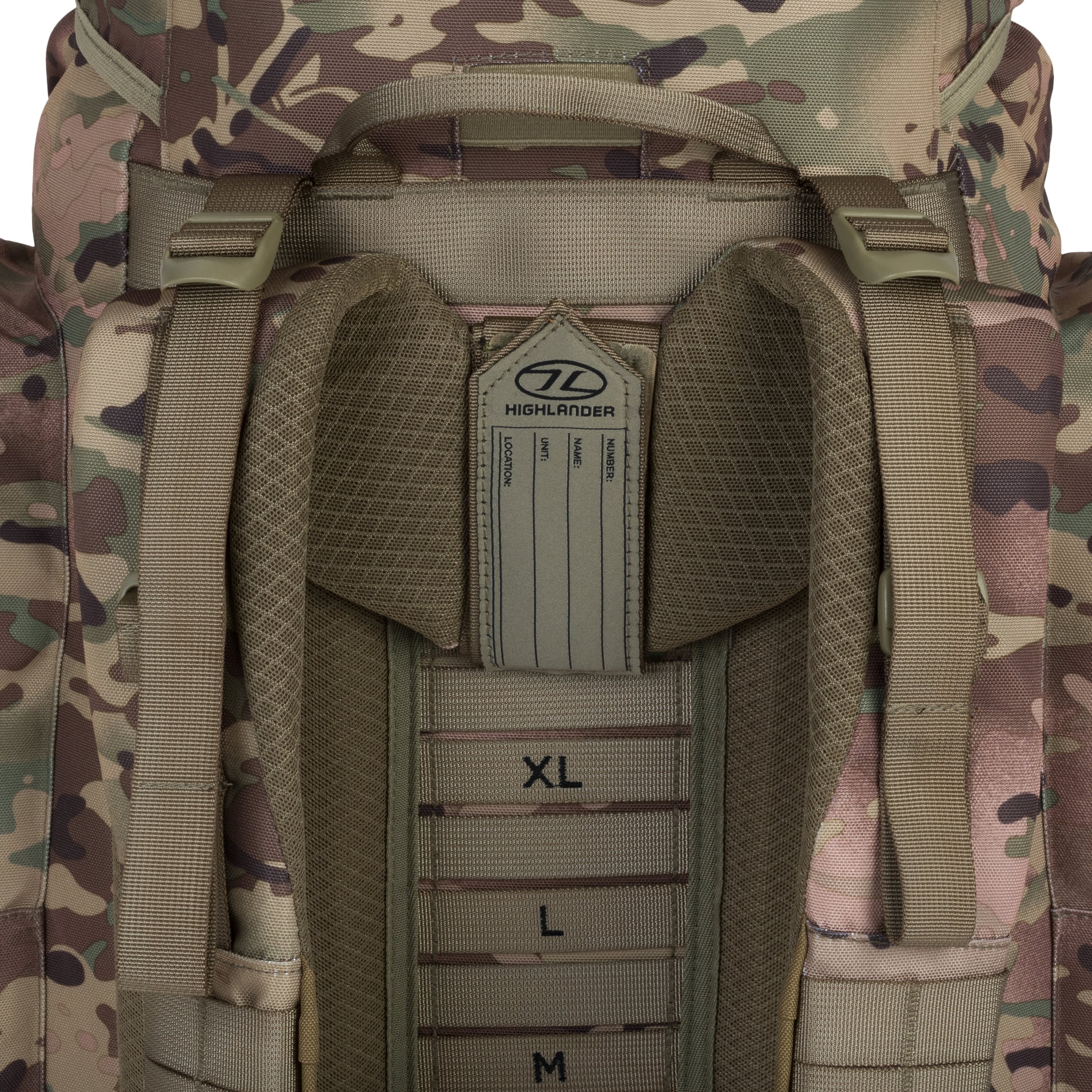 Highlander - Forces Elite Pack Rucksack 88 l - Arid MC Camo
