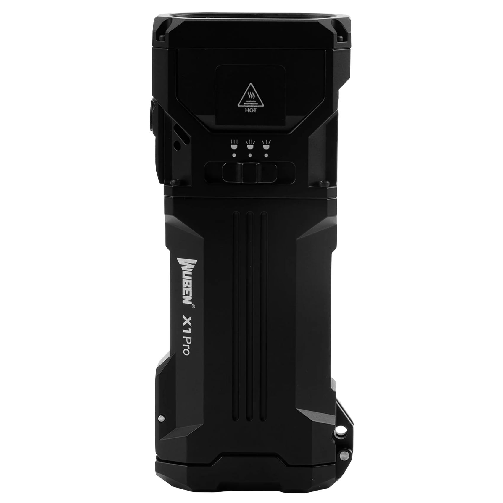 Taschenlampe Wuben X1 Pro Black mit Powerbank-Funktion – 12.300 Lumen