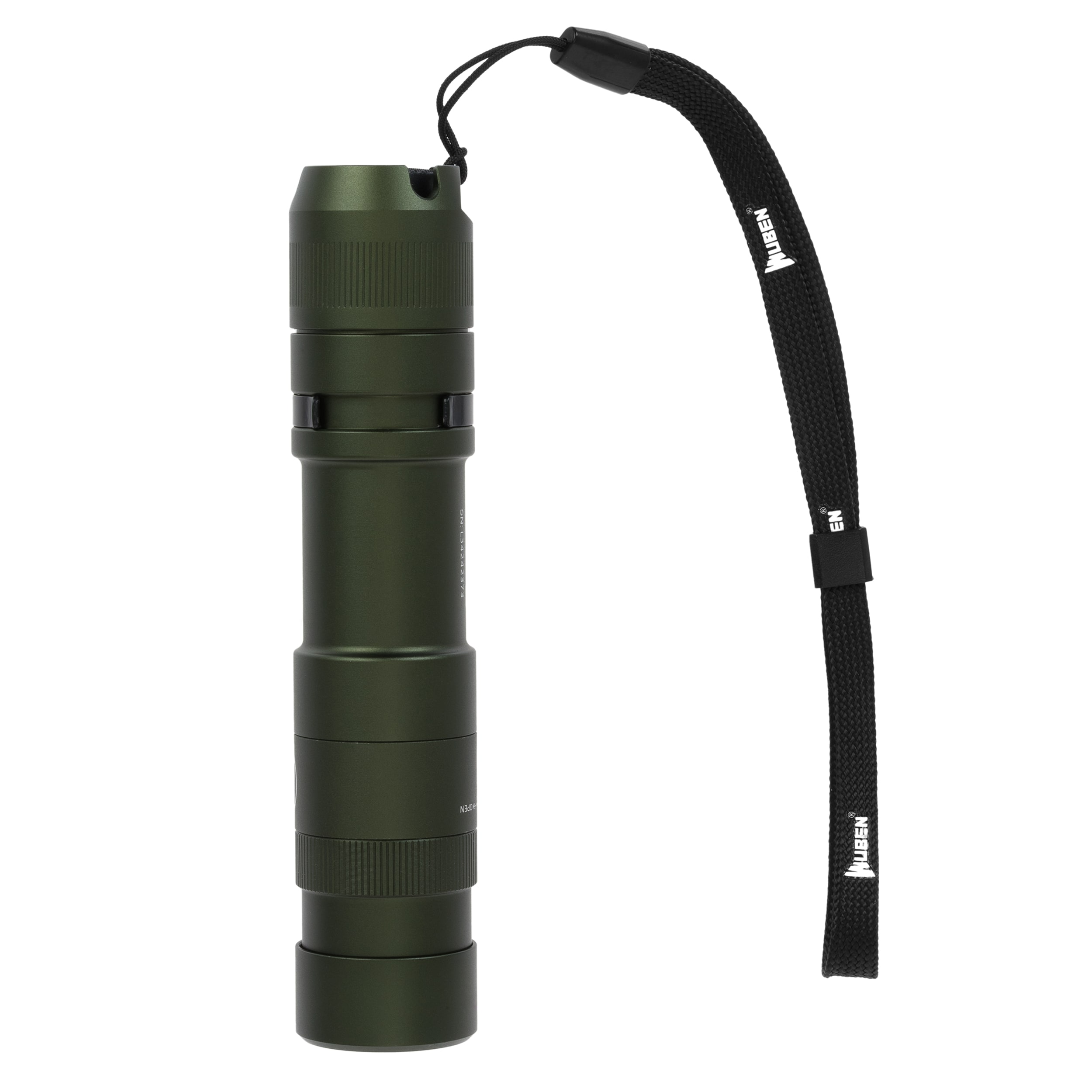 Wuben - L3 Army Green Taschenlampe mit Powerbank-Funktion,  - 3000 Lumen