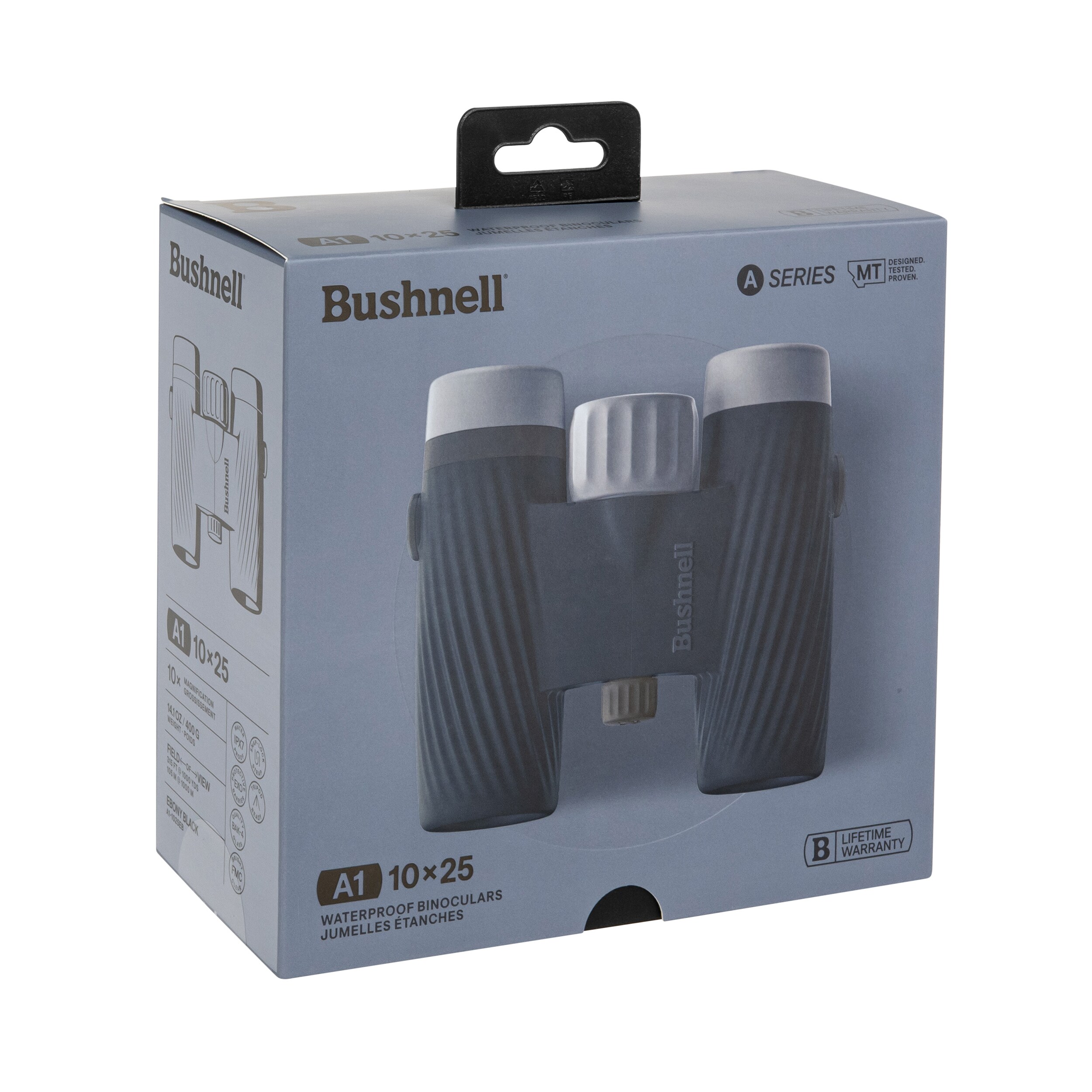 Bushnell - A1 Compact Fernglas 10x25 - Ebony Black