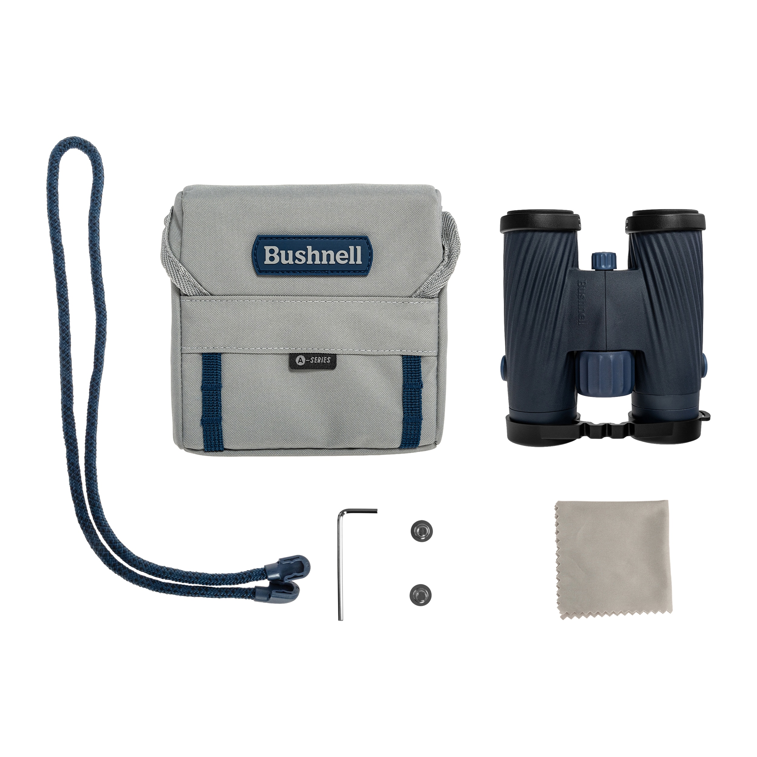 Bushnell - A3 Mid-Size Fernglas 8x32 - Sky Captain Blue