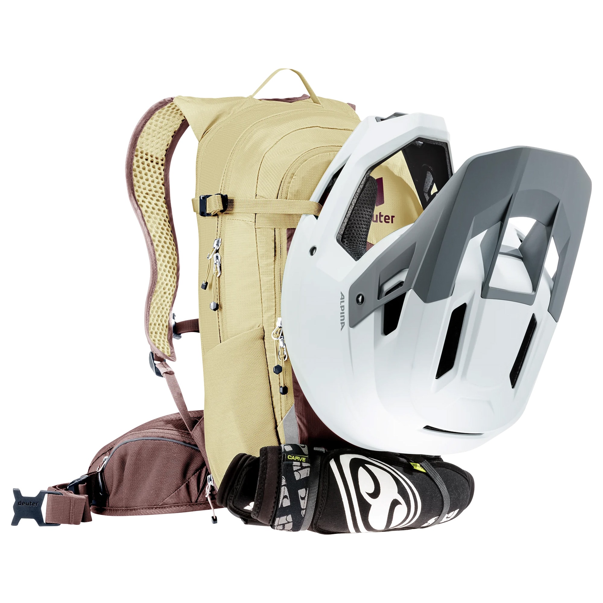 Deuter - Comact 12+3 SL Damenrucksack - Ashrose Desert