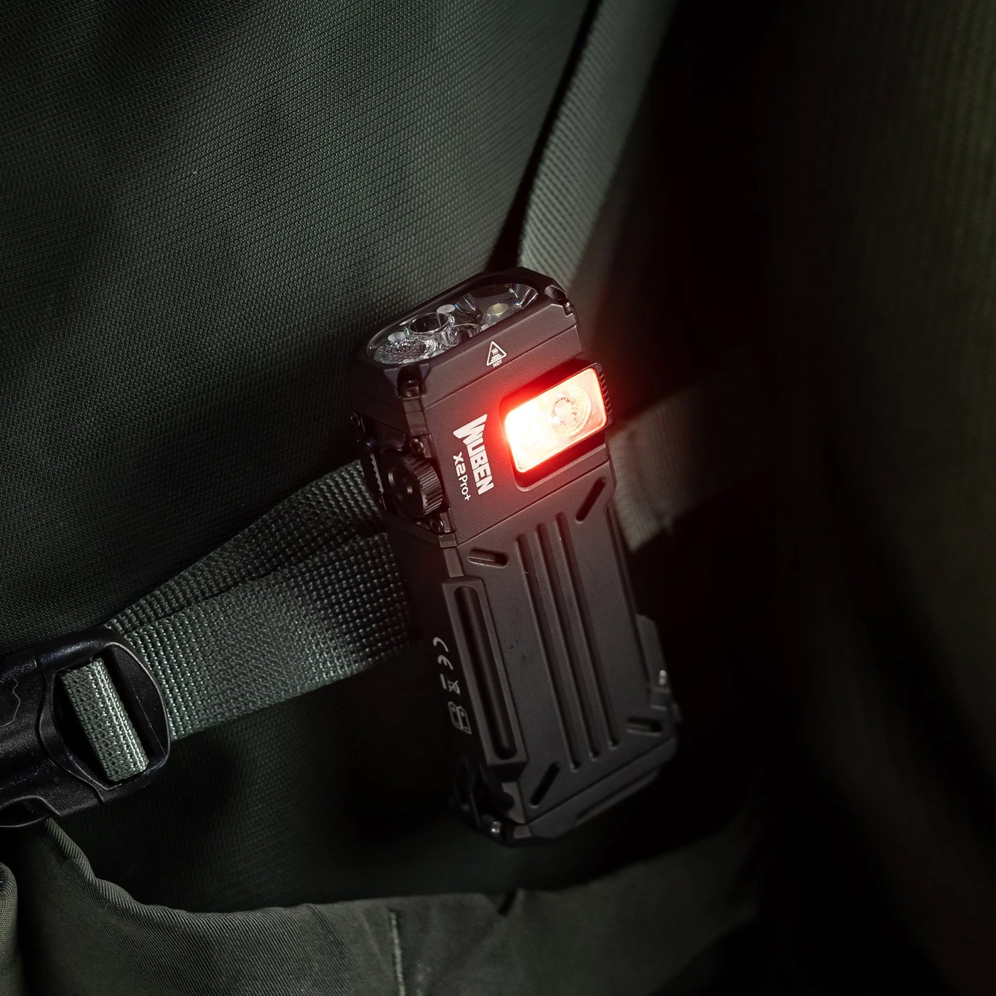 Wuben - X2 Pro+ Black Taschenlampe - 1500 Lumen