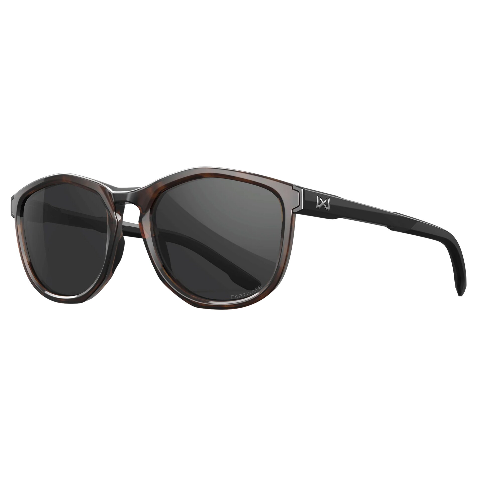 Wiley X - Bravo Brille - Captive Polarized Grey/Tortoise