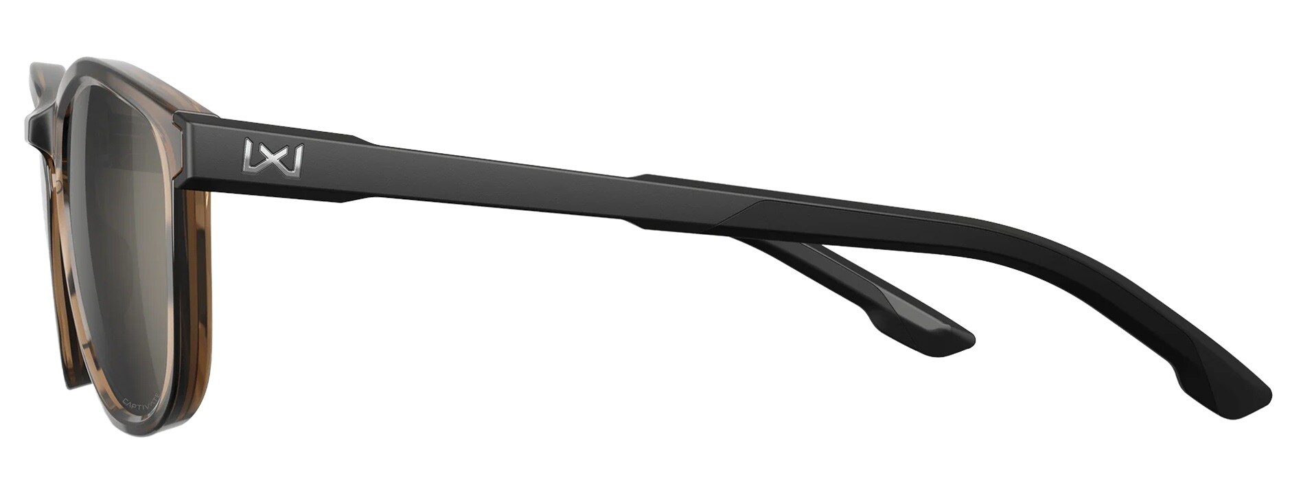 Wiley X - Bravo Brille - Captive Polarized Tungsten/Crystal Tan
