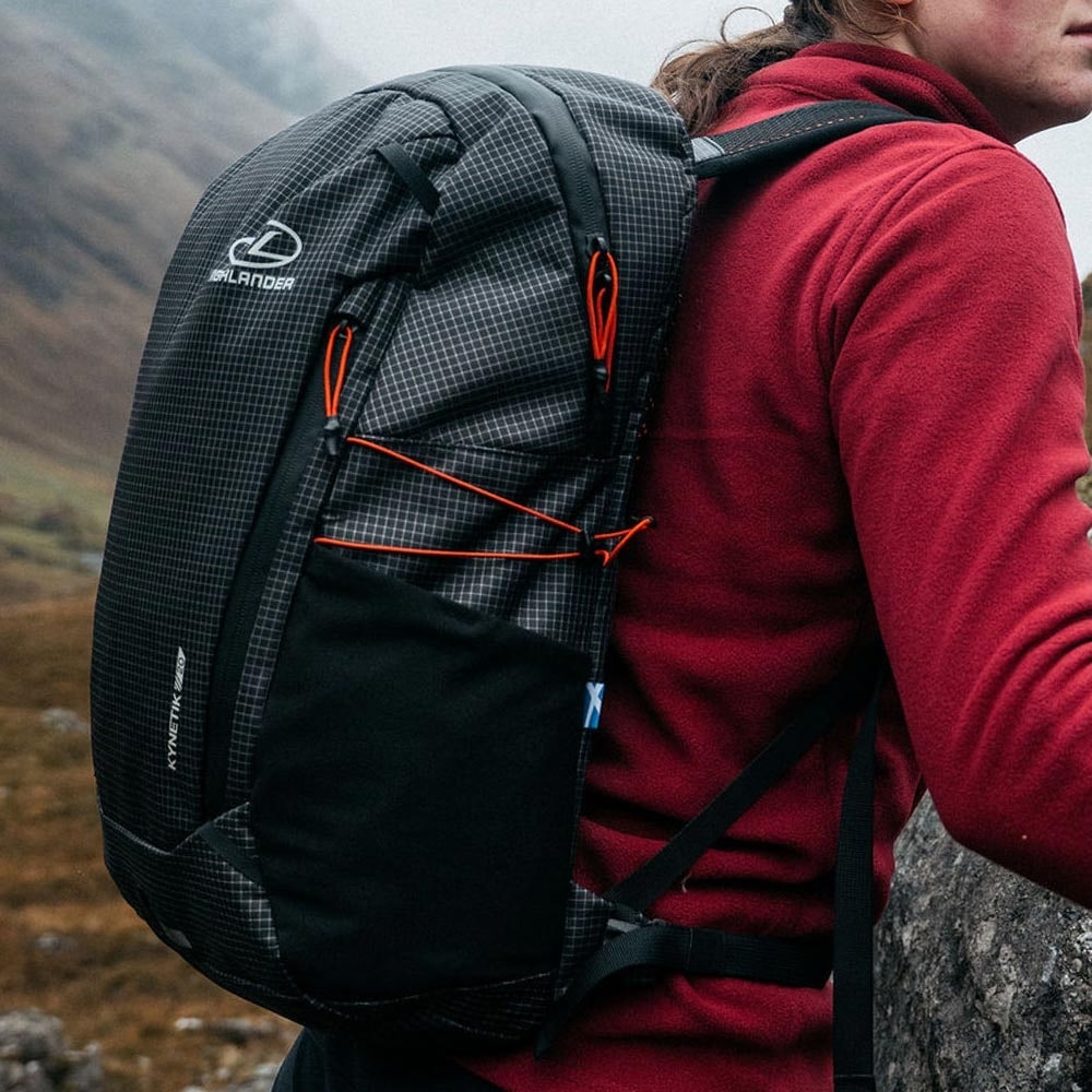 Highlander - Outdoor Kynetik Rucksack 20 l - Black
