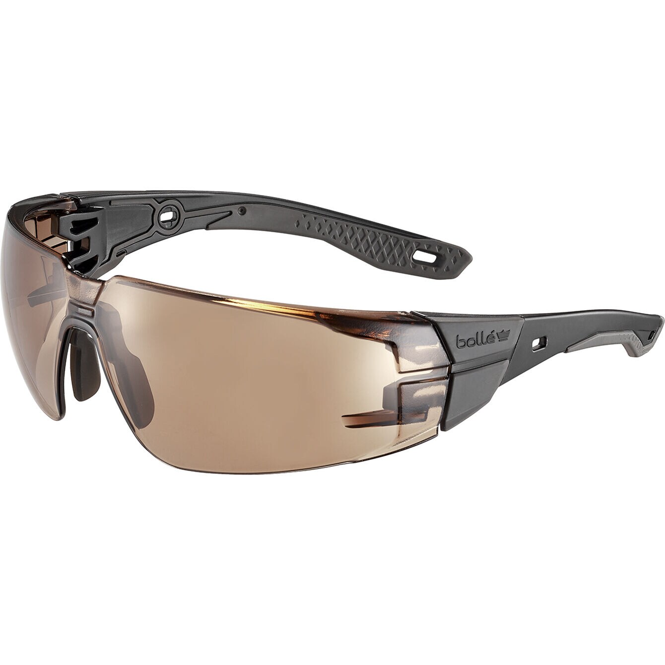 Bolle - Rush+ 2.0 Medium/Large Taktische Brille - Grey/Bronze