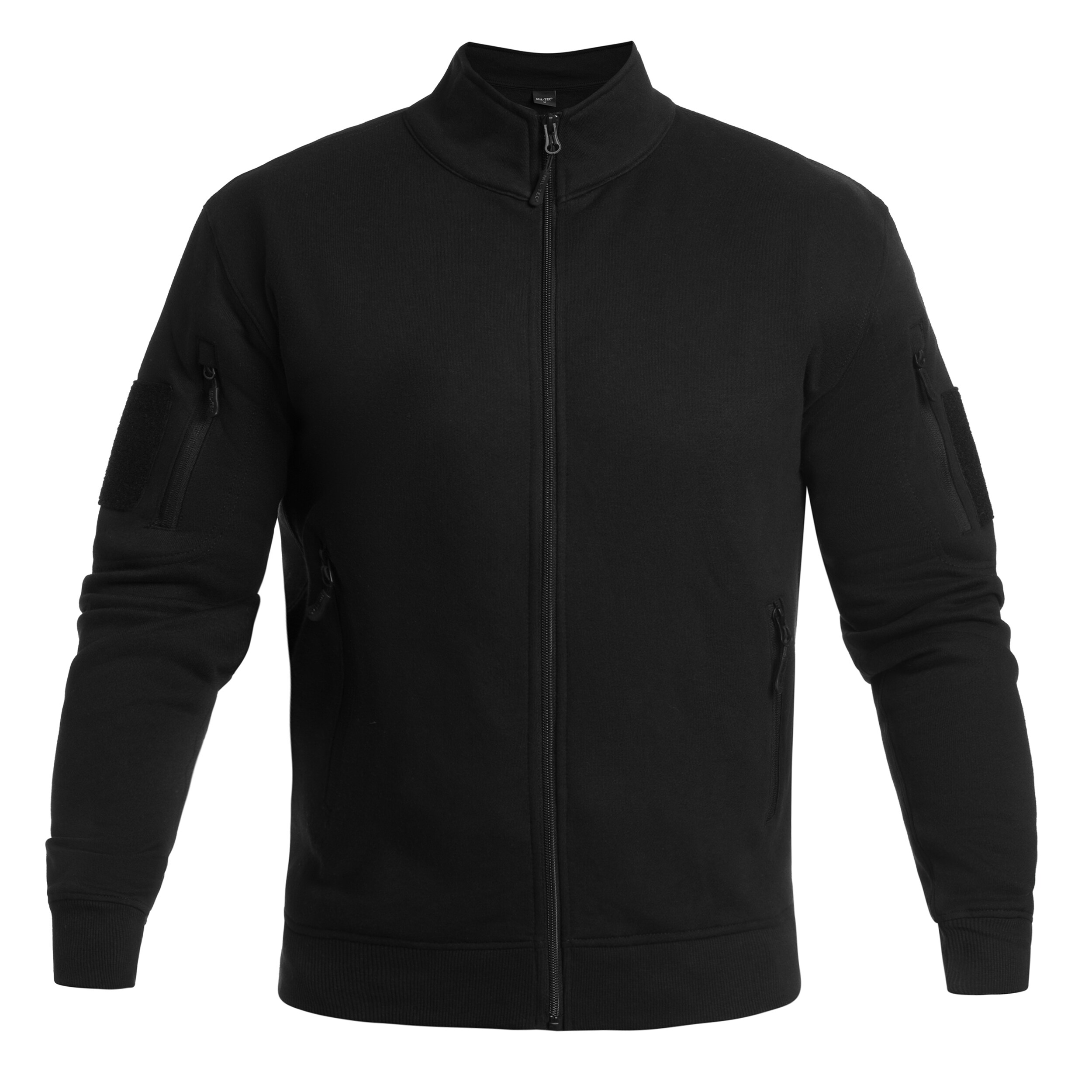 Mil-Tec - Tactical Sweatjacket Sweatshirt - Black