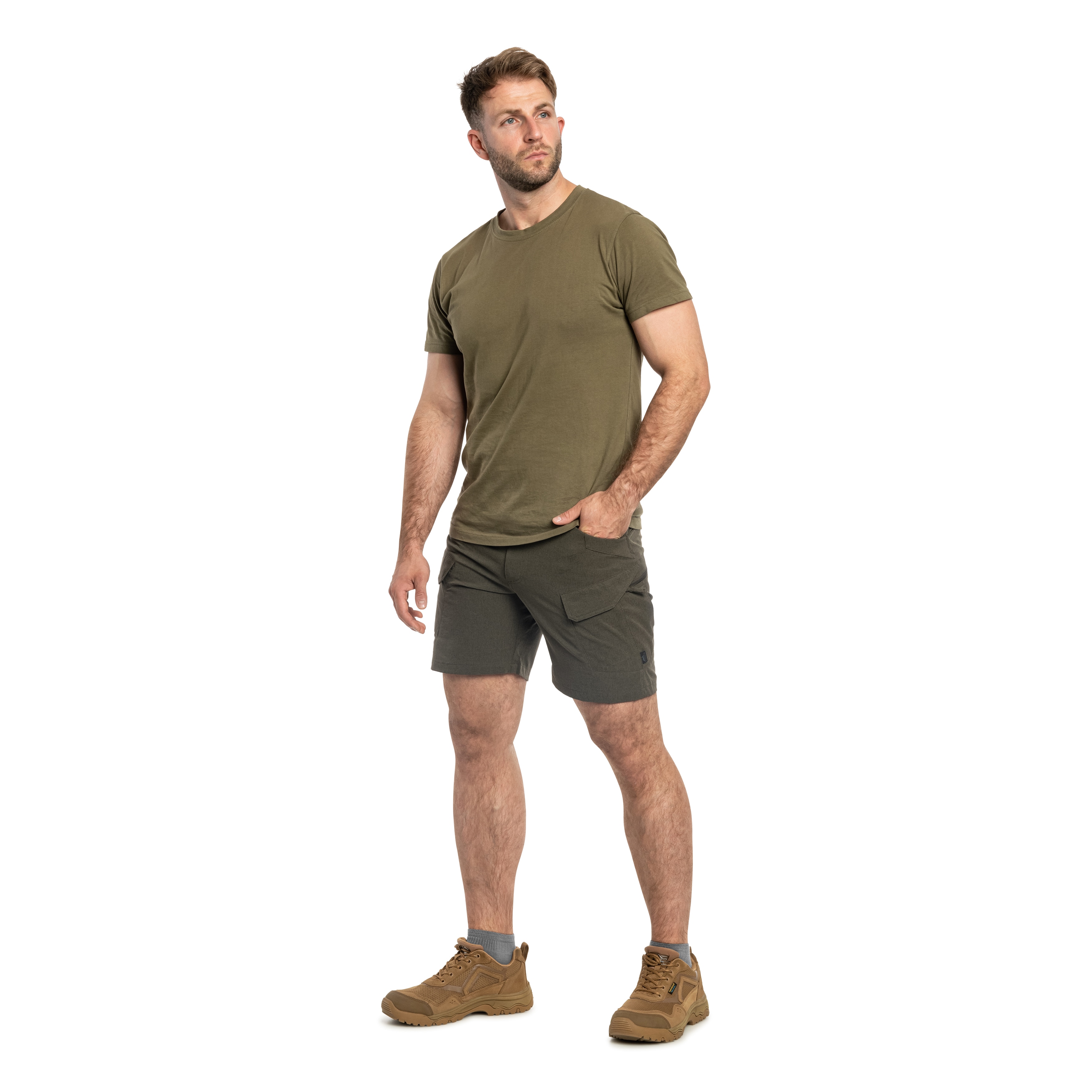 Helikon-Tex - OTS Ultra AeroTech Shorts - Taiga Green