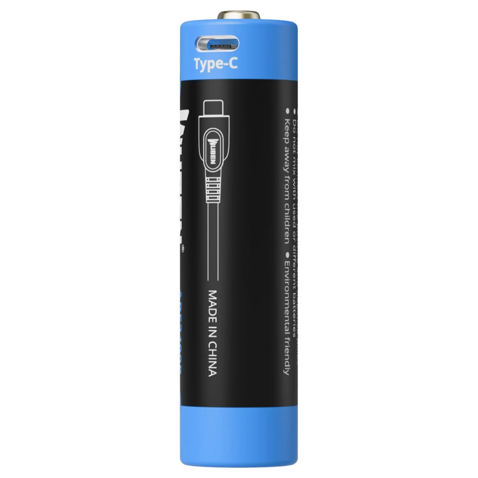 Wuben - ABE Rechargeable Type-C 18650 3400 mAh 3,6 V Akku