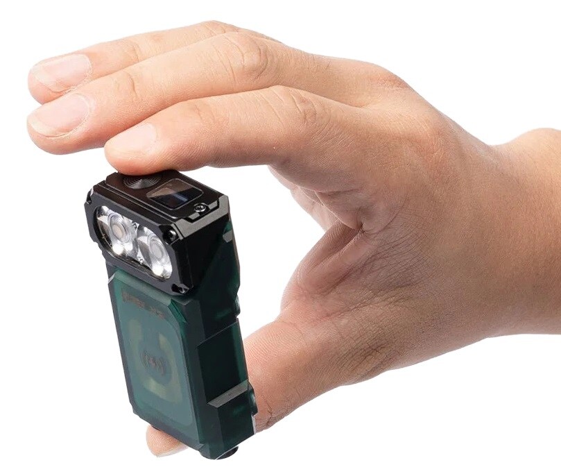 Wuben - X3 Pro Green Taschenlampe + Aluminum Charging Box - 700 Lumen