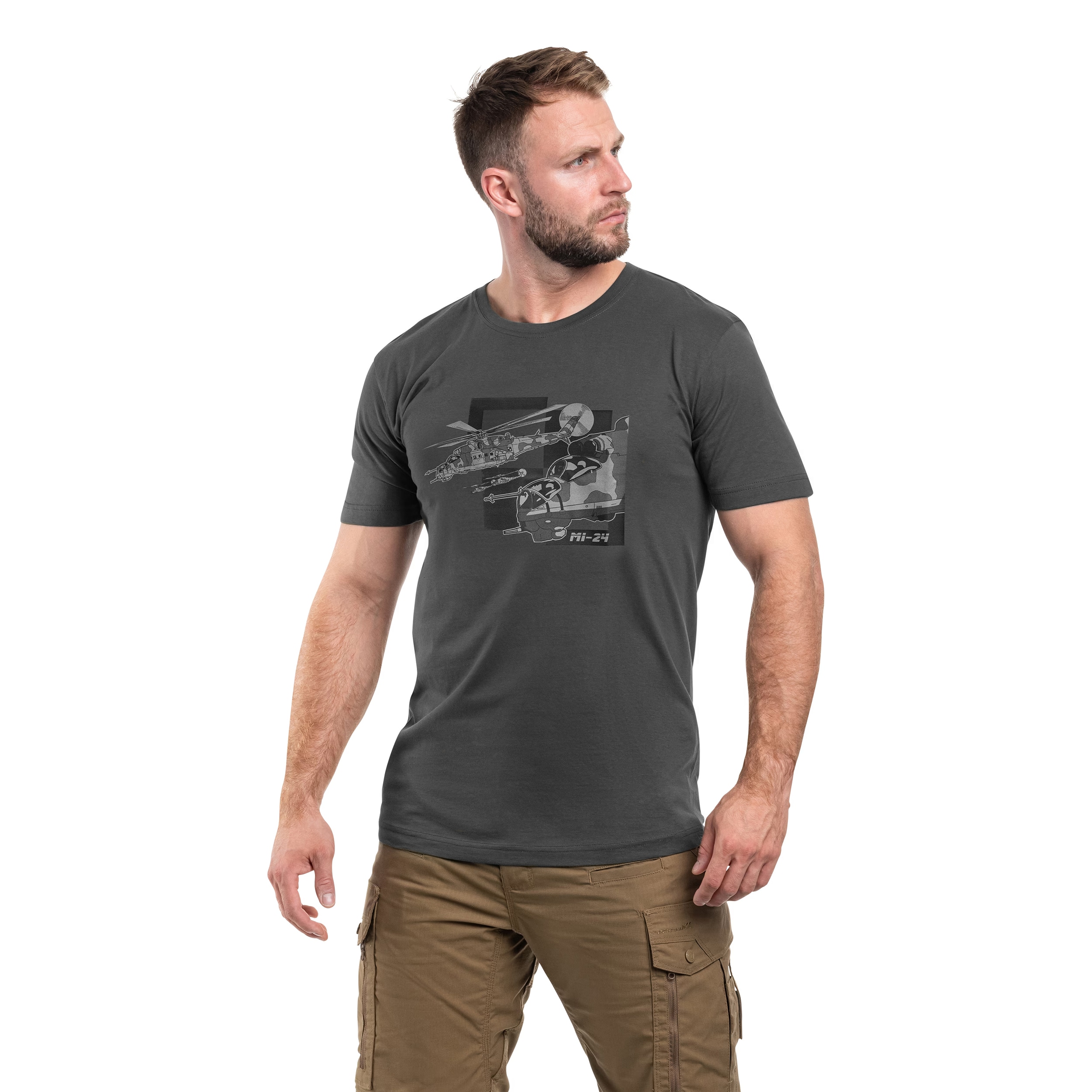 MI-24 T-Shirt - Grey
