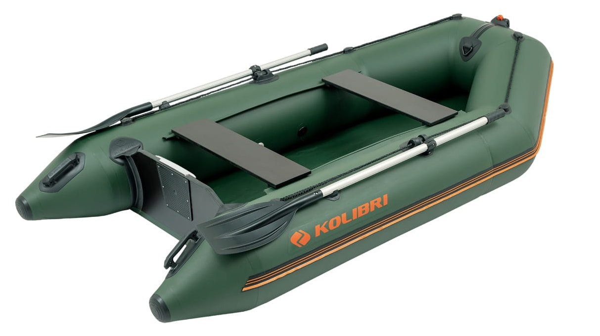 Kolibri - KM-300 Schlauchboot mit Vollboden - Green