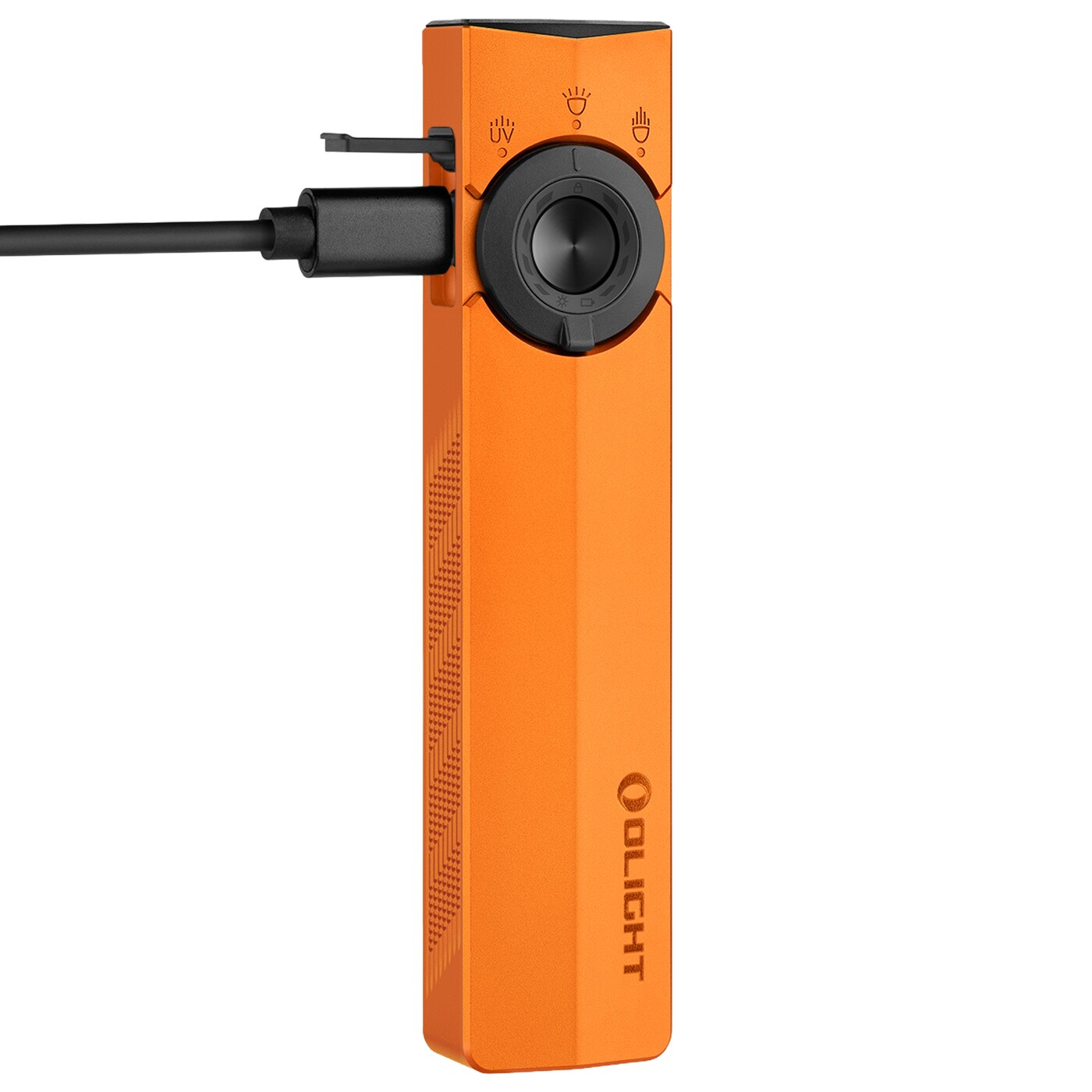 Olight - ArkPro Lite Cool White Orange Taschenlampe - 1200 Lumen