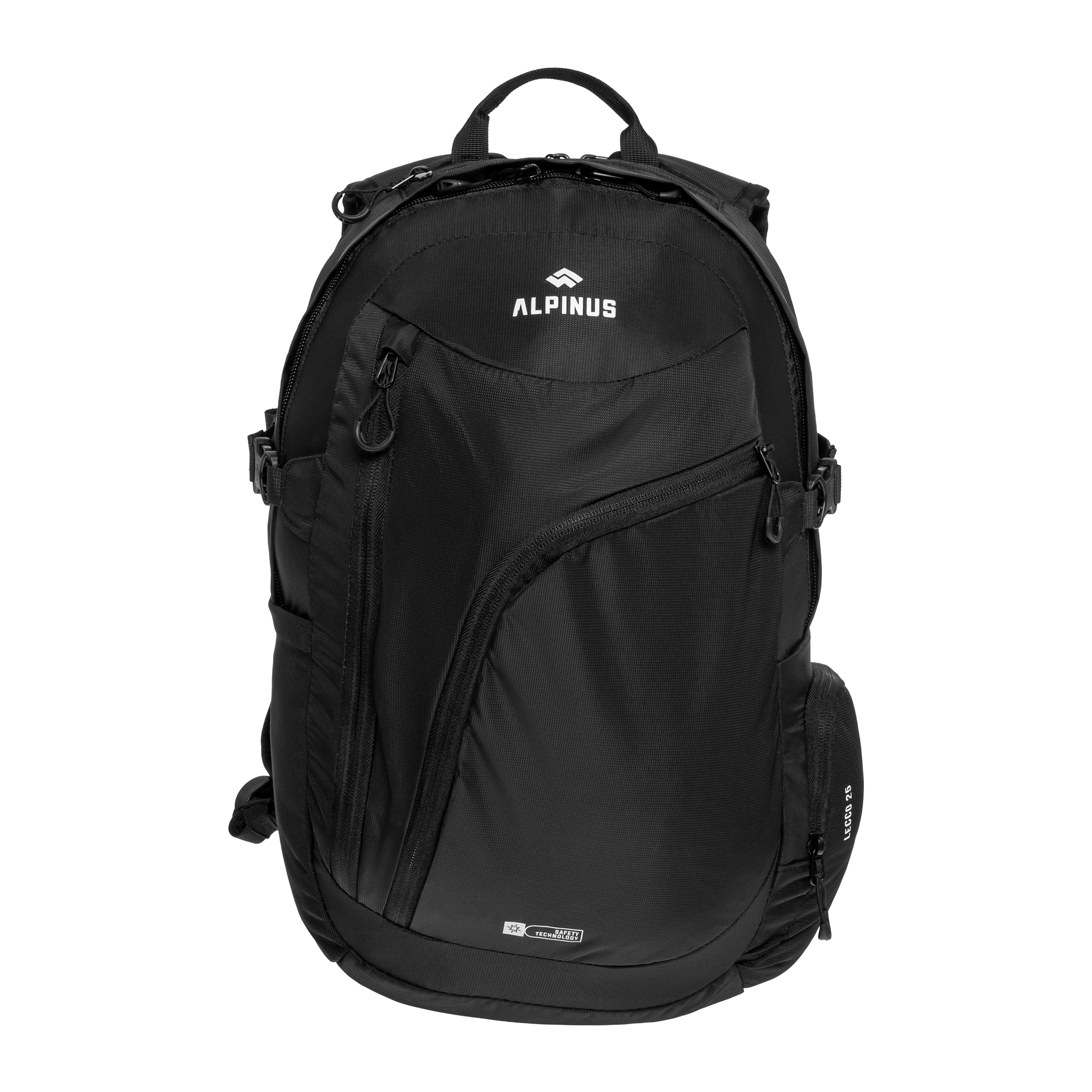 Alpinus - Lecco Rucksack 25 l - Schwarz