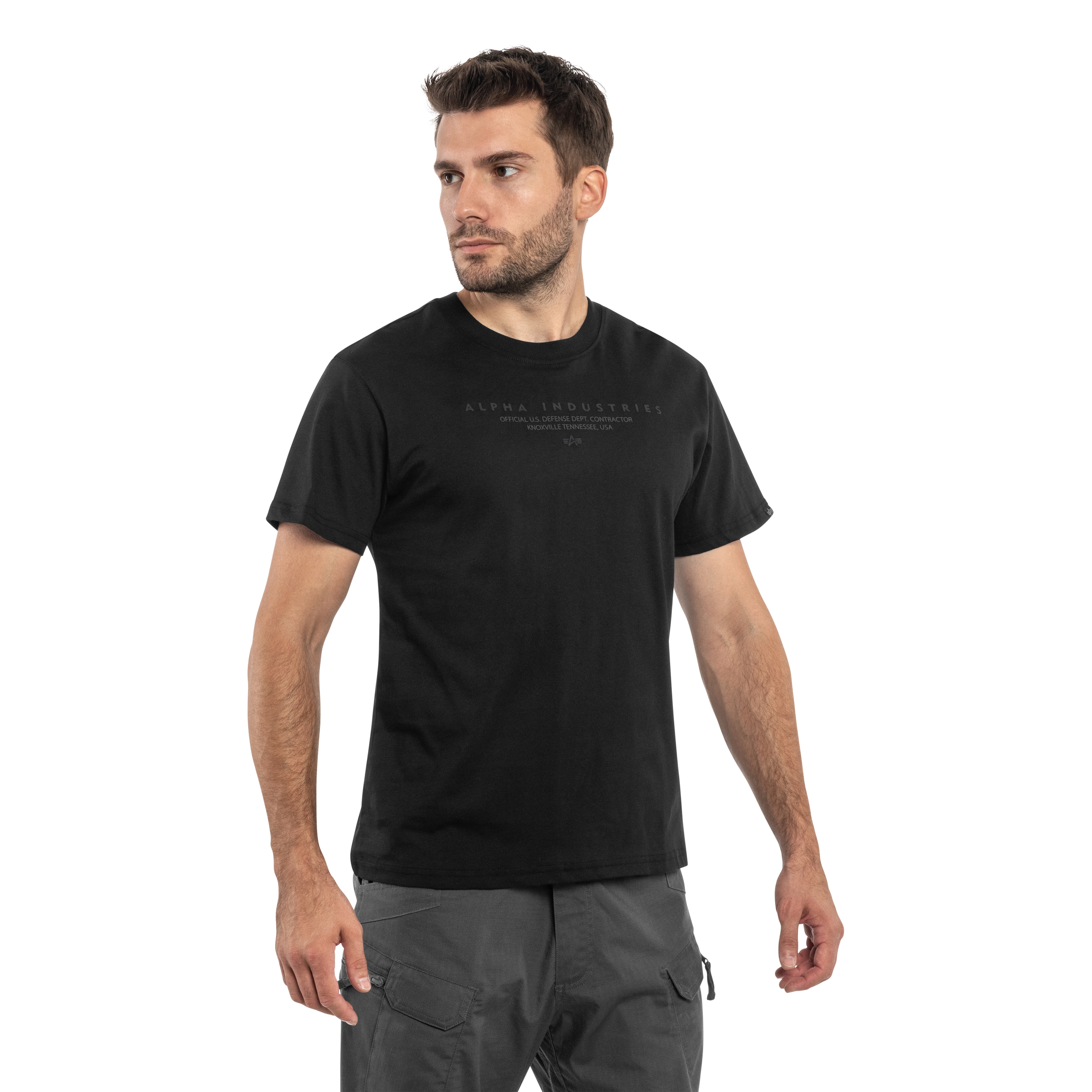 Alpha Industries - DTM Alpha T-Shirt - Black
