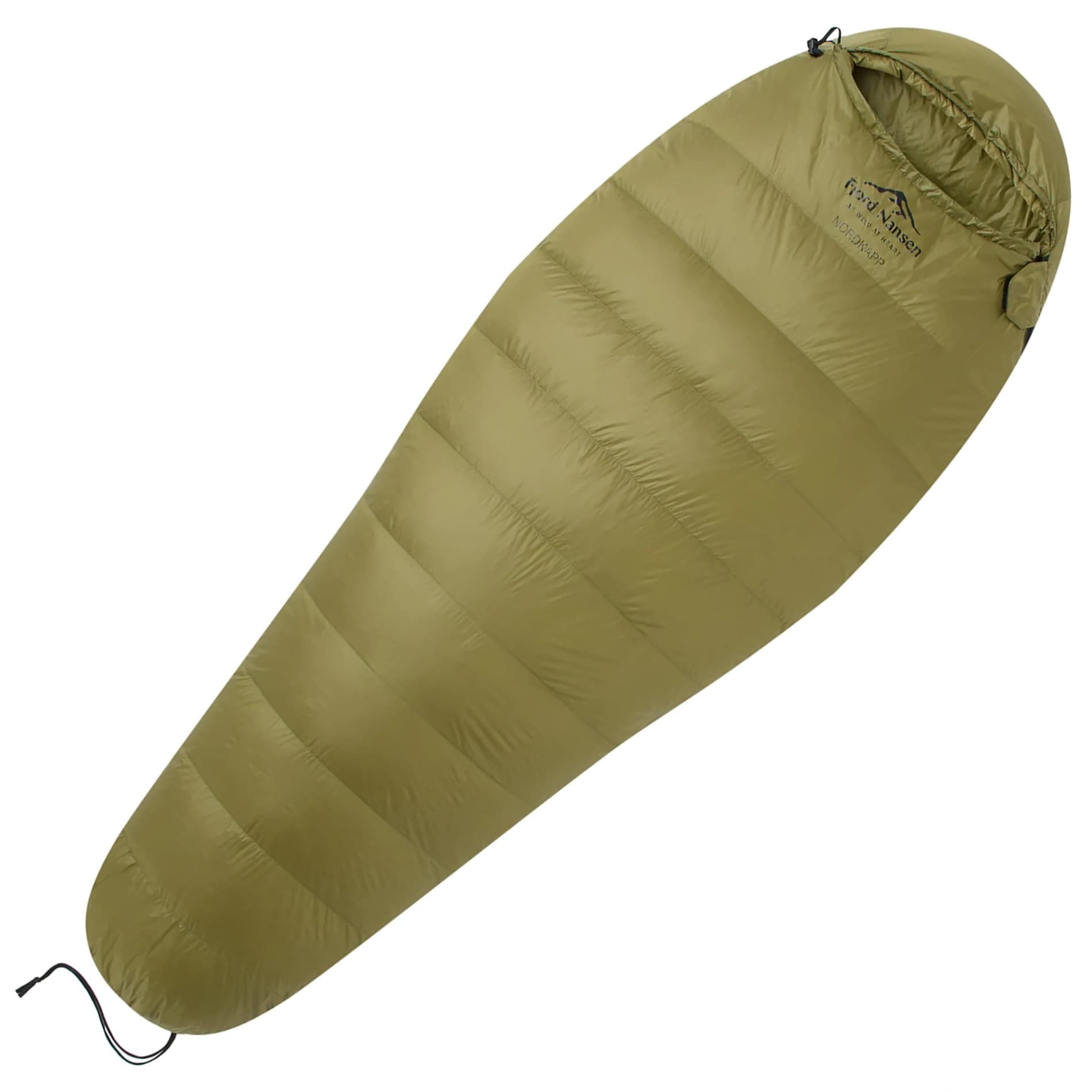Fjord Nansen - NORDKAPP 300 XL Daunenschlafsack 700 g Rechts - Olive