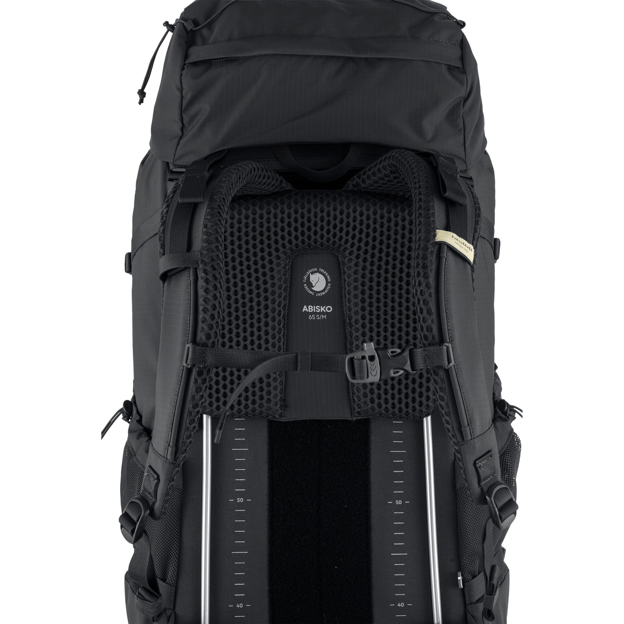 Fjallraven - Abisko Trek M/L 65 l Rucksack - Black