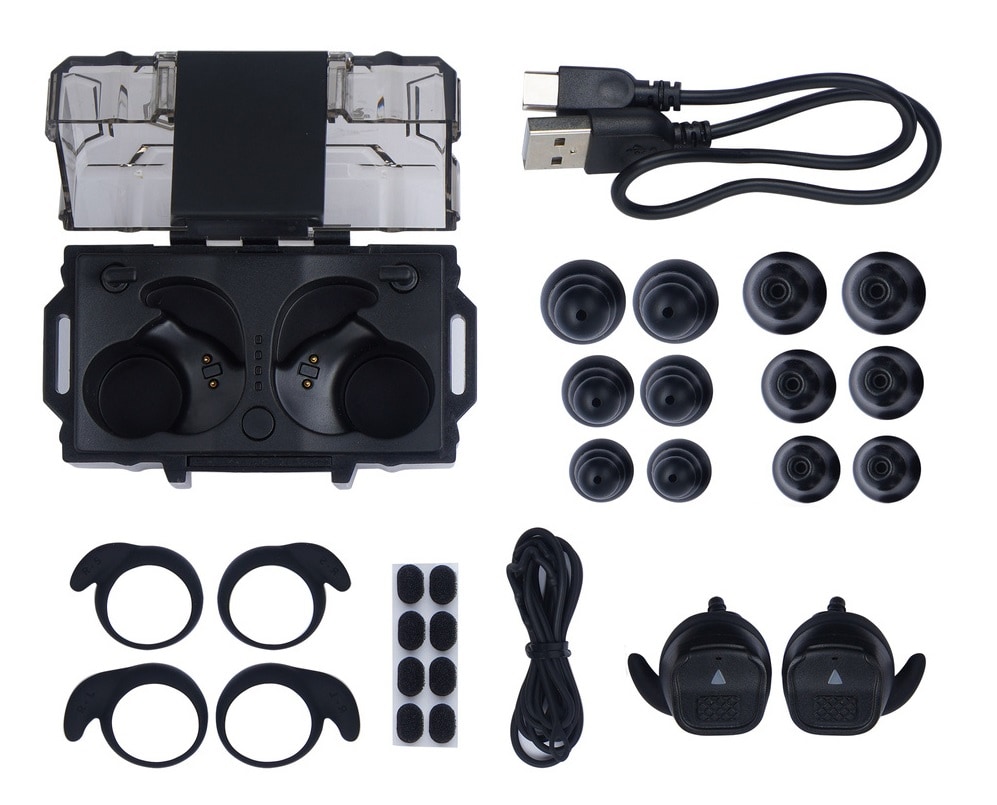 Earmor - M20T Pro Bluetooth 5.4 Aktiver Gehörschutz - Black