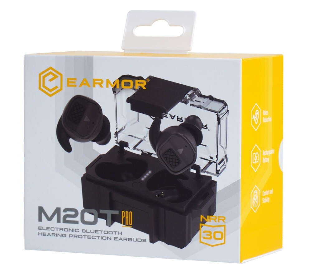 Earmor - M20T Pro Bluetooth 5.4 Aktiver Gehörschutz - Black