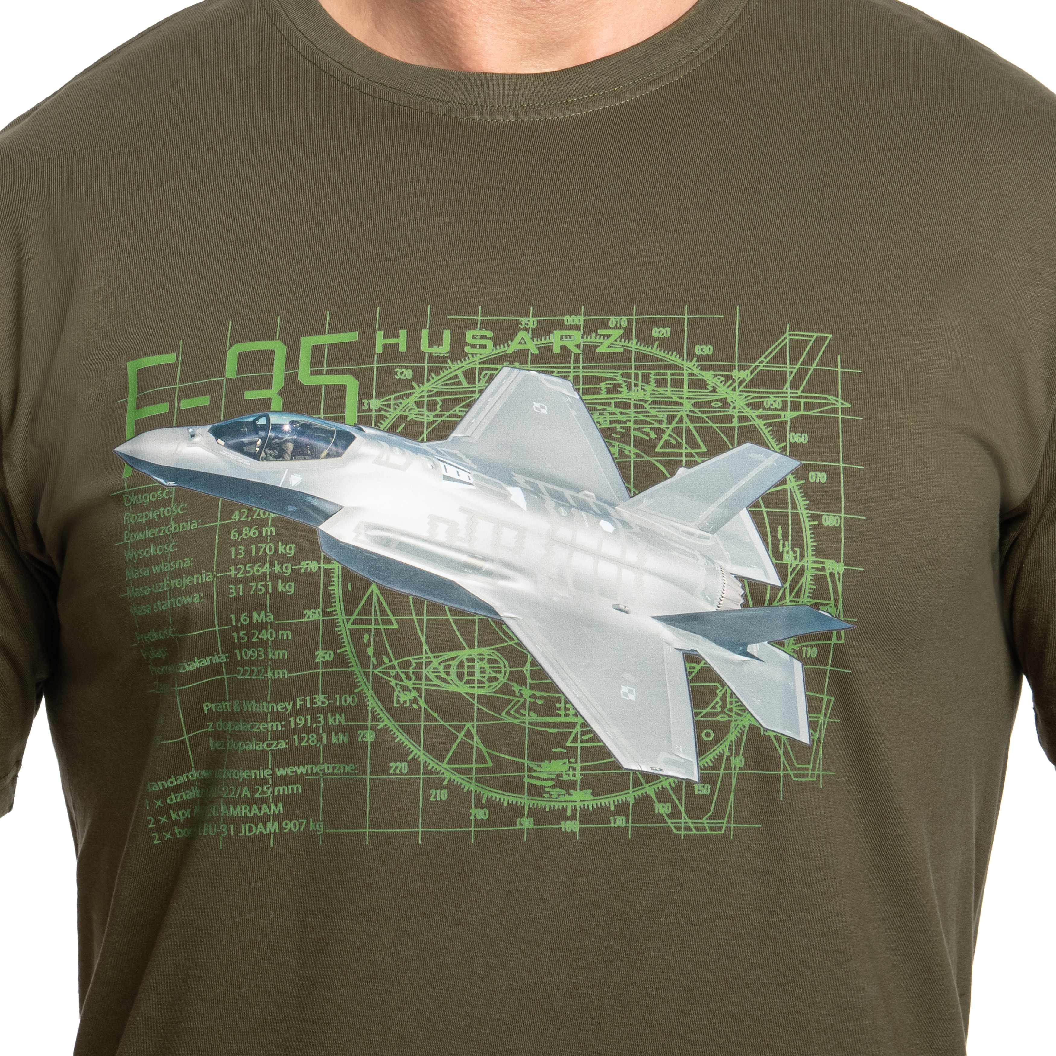 F-35 V.2 T-Shirt - Olive