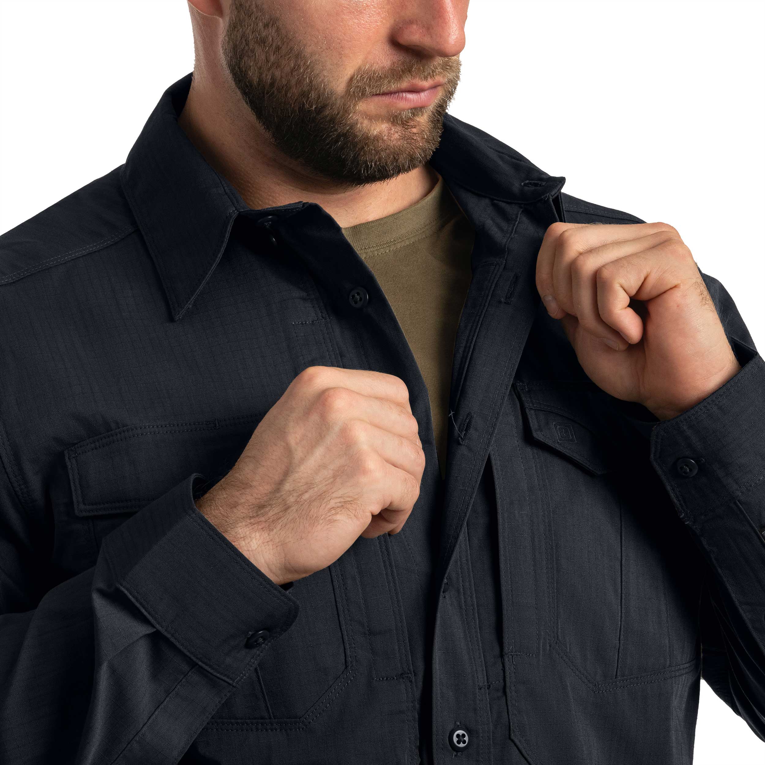 5.11 - Stryke Langarmhemd - Dark Navy