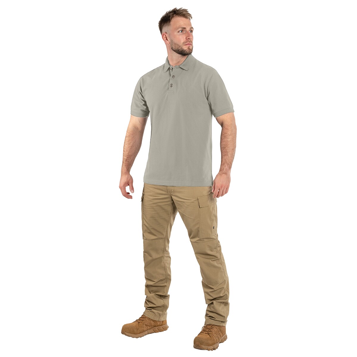 5.11 - Professional Short Sleeve Polohemd - Silver Tan