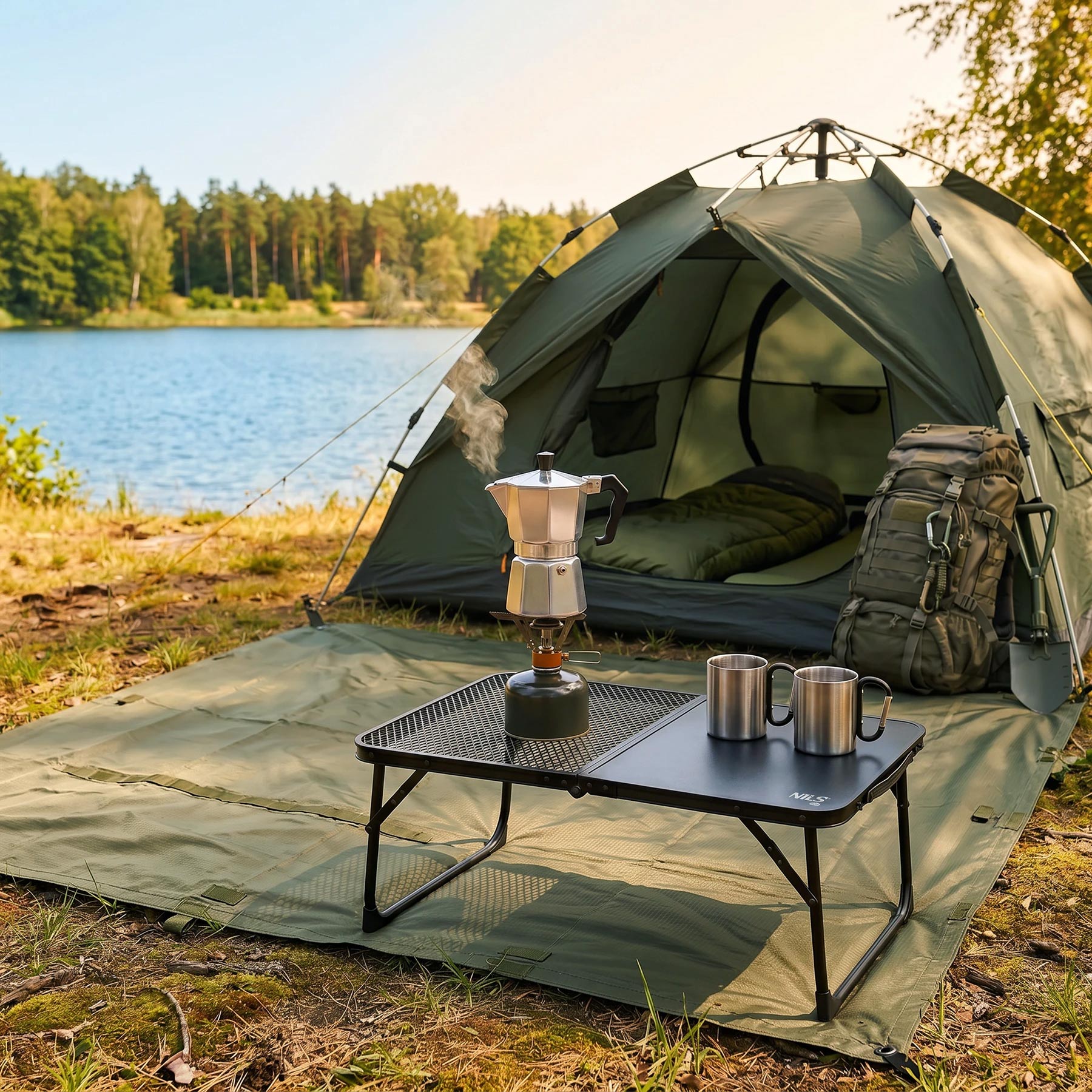 Nils Camp - NC3406 Klapptisch - Black