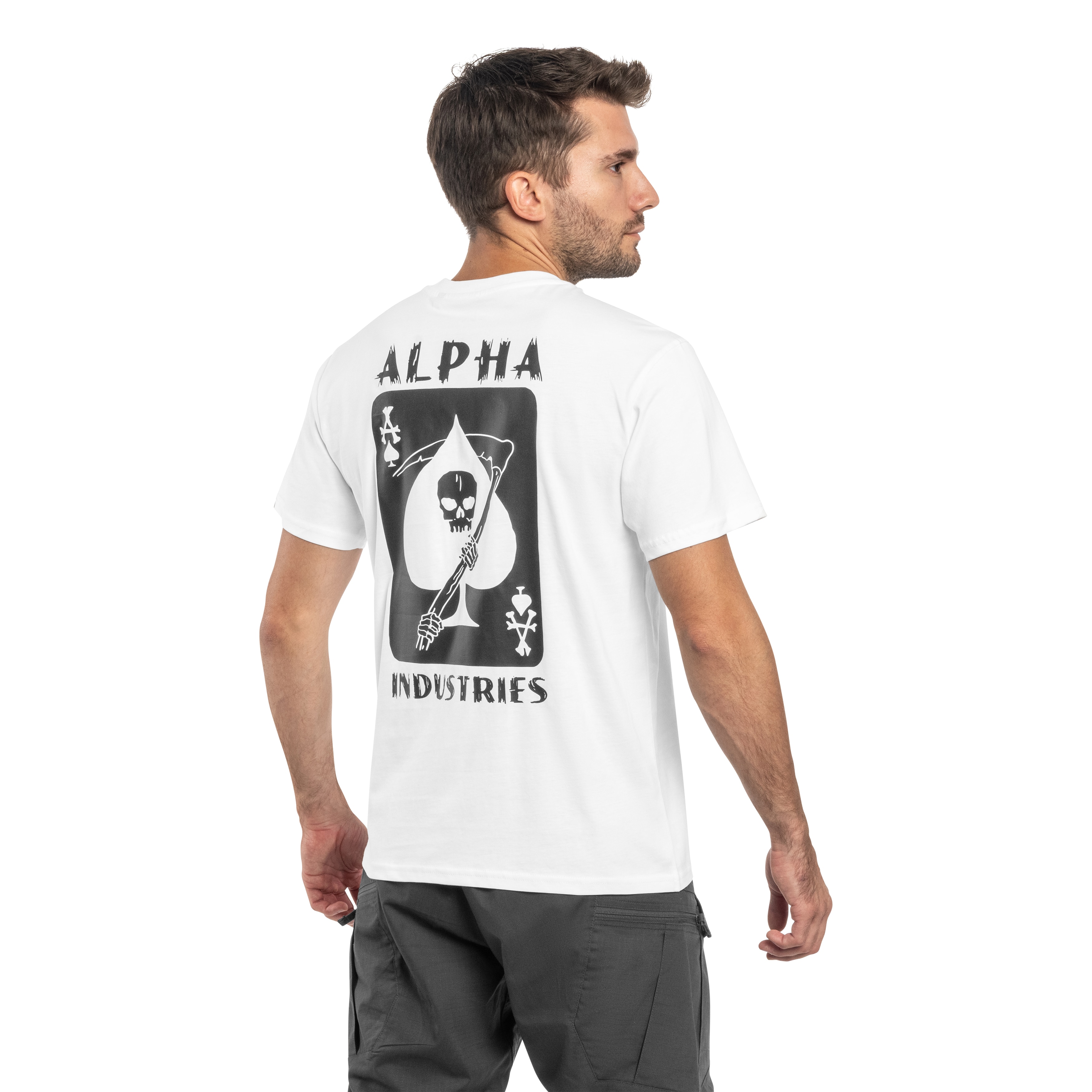 Alpha Industries - Skull Ops T-Shirt - White