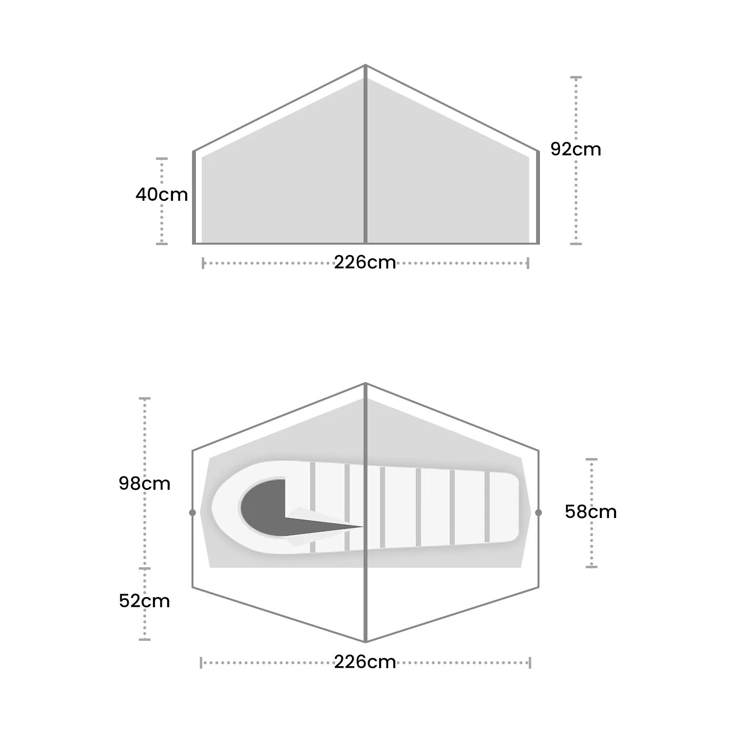 Terra Nova - Laser Lite 1 - 1-Personen Zelt