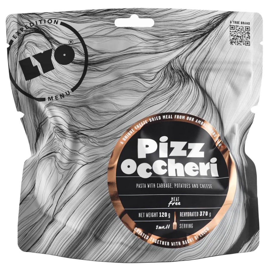 LYOFOOD - Gefriergetrocknete Lebensmittel - Pizzoccheri 120 g/611 kcal