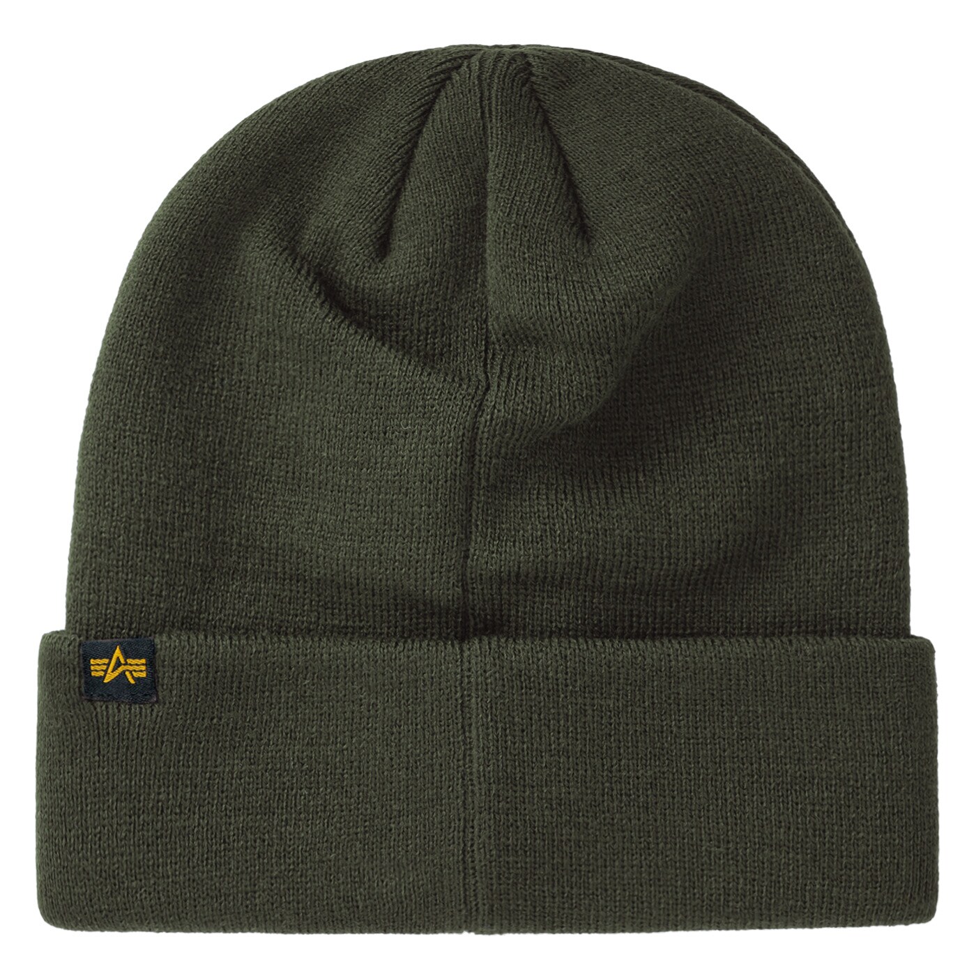 Alpha Industries - Crew Beanie Mütze - Dark Green