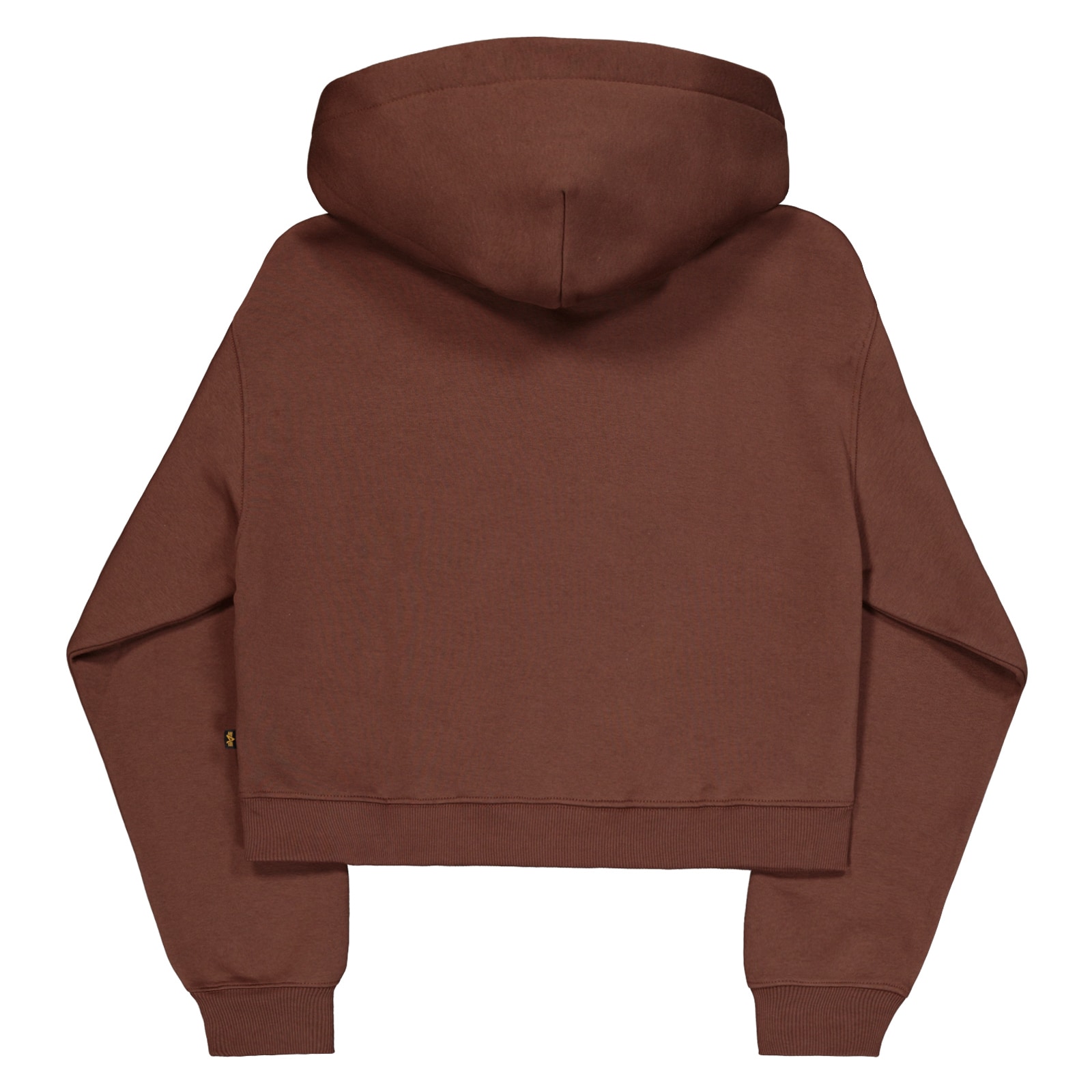 Alpha Industries - Basic Small Logo Hoodie - Kapuzenpullover für Damen - Powder Brown