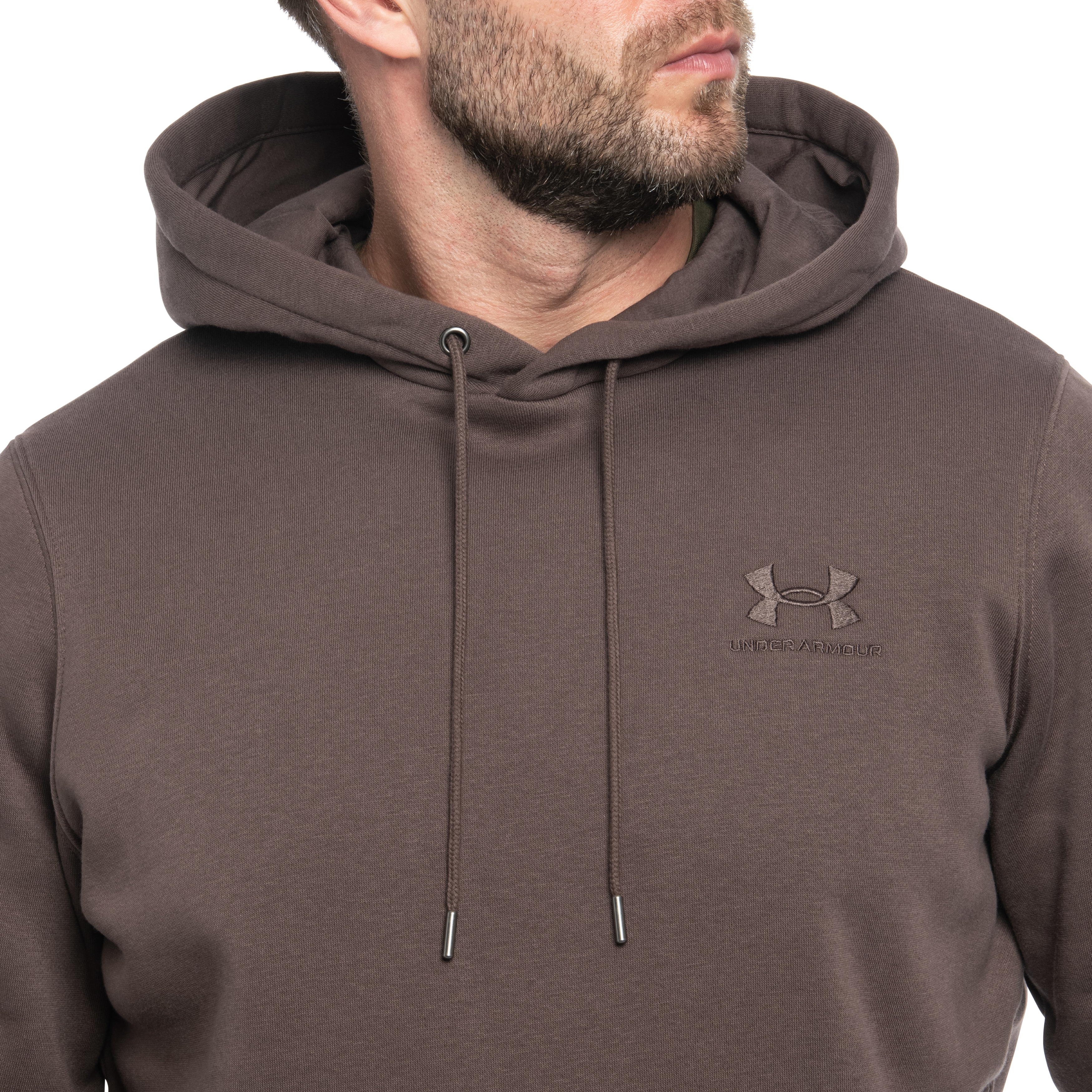 Under Armour - Icon Fleece Hoodie - Sweatshirt - Peppercorn
