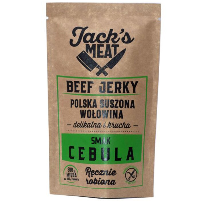 Jack's Meat - Beef Jerky Getrocknetes Rindfleisch, verschiedene Geschmacksrichtungen 30 g - 8 Stück