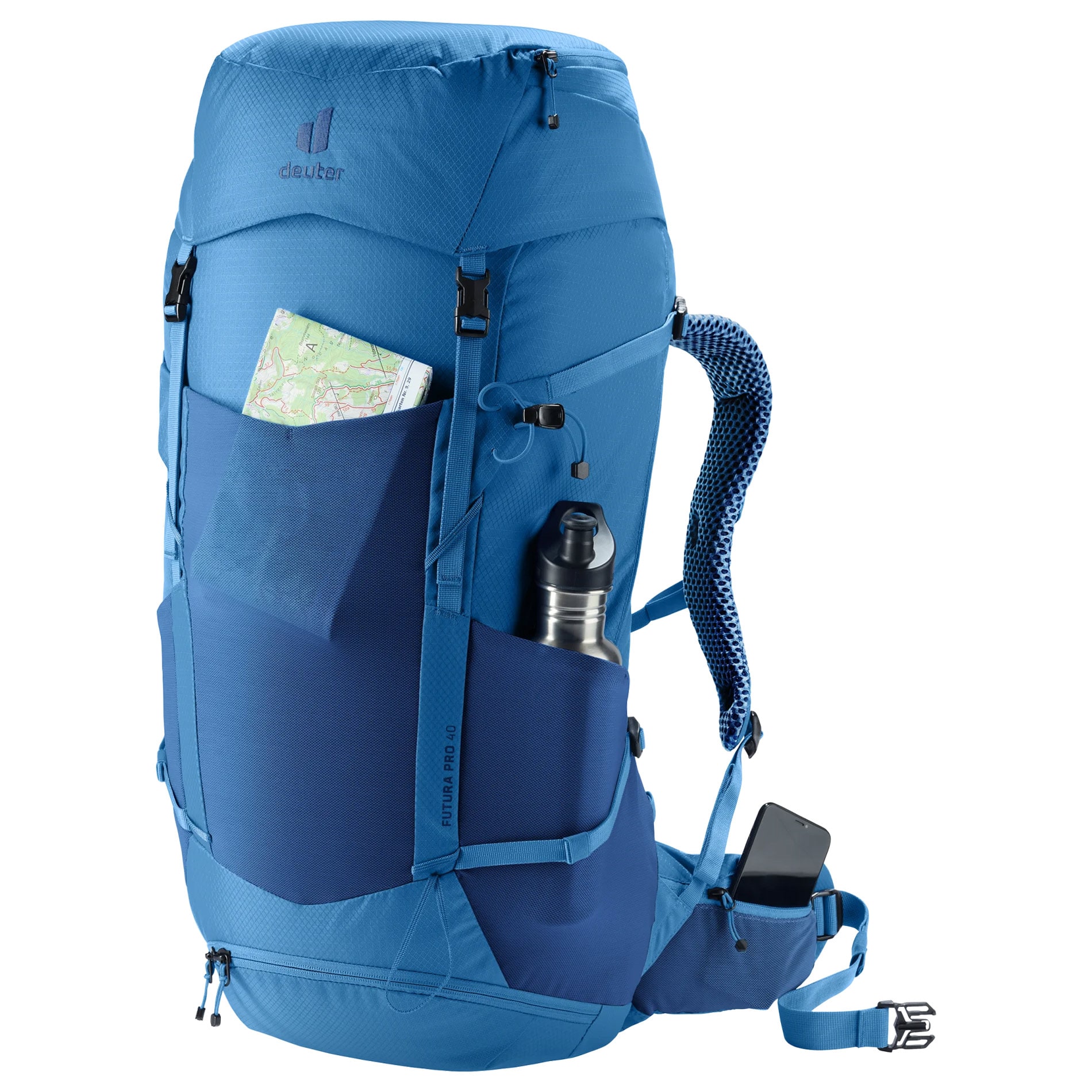 Deuter - Futura Pro Trekkingrucksack 40 l - Night Blue/Baltic
